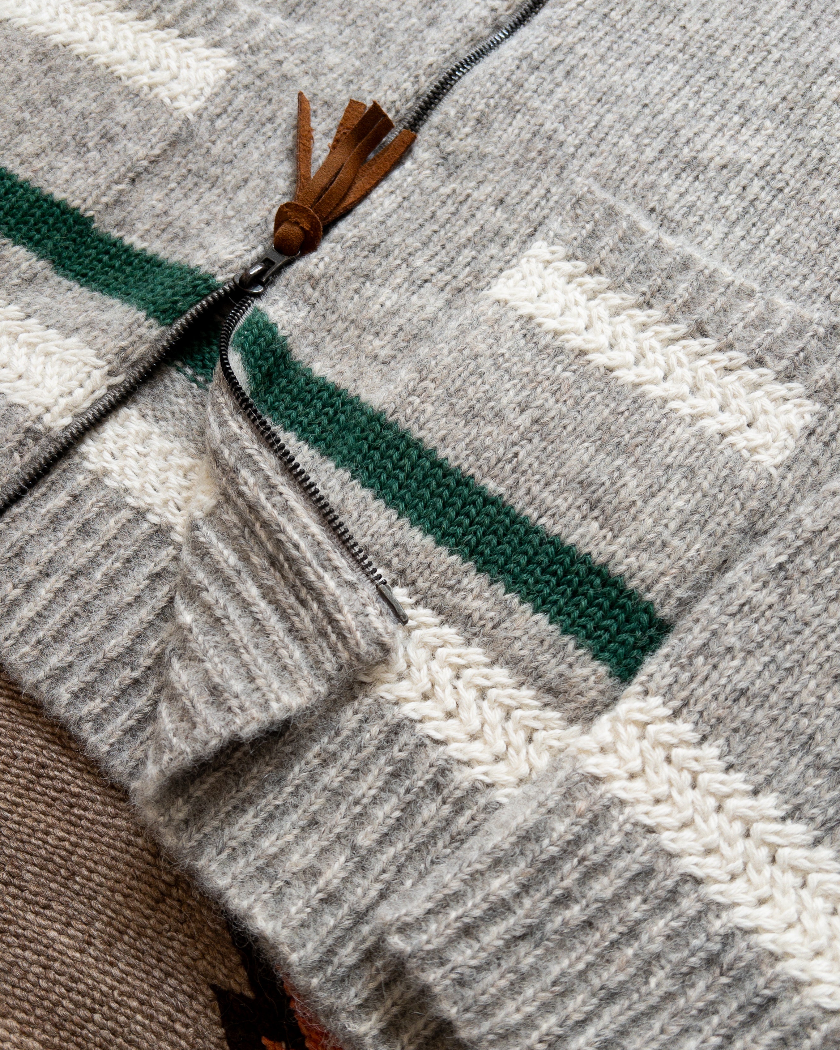 Alpaca Cardigan - Canoe - Image 3