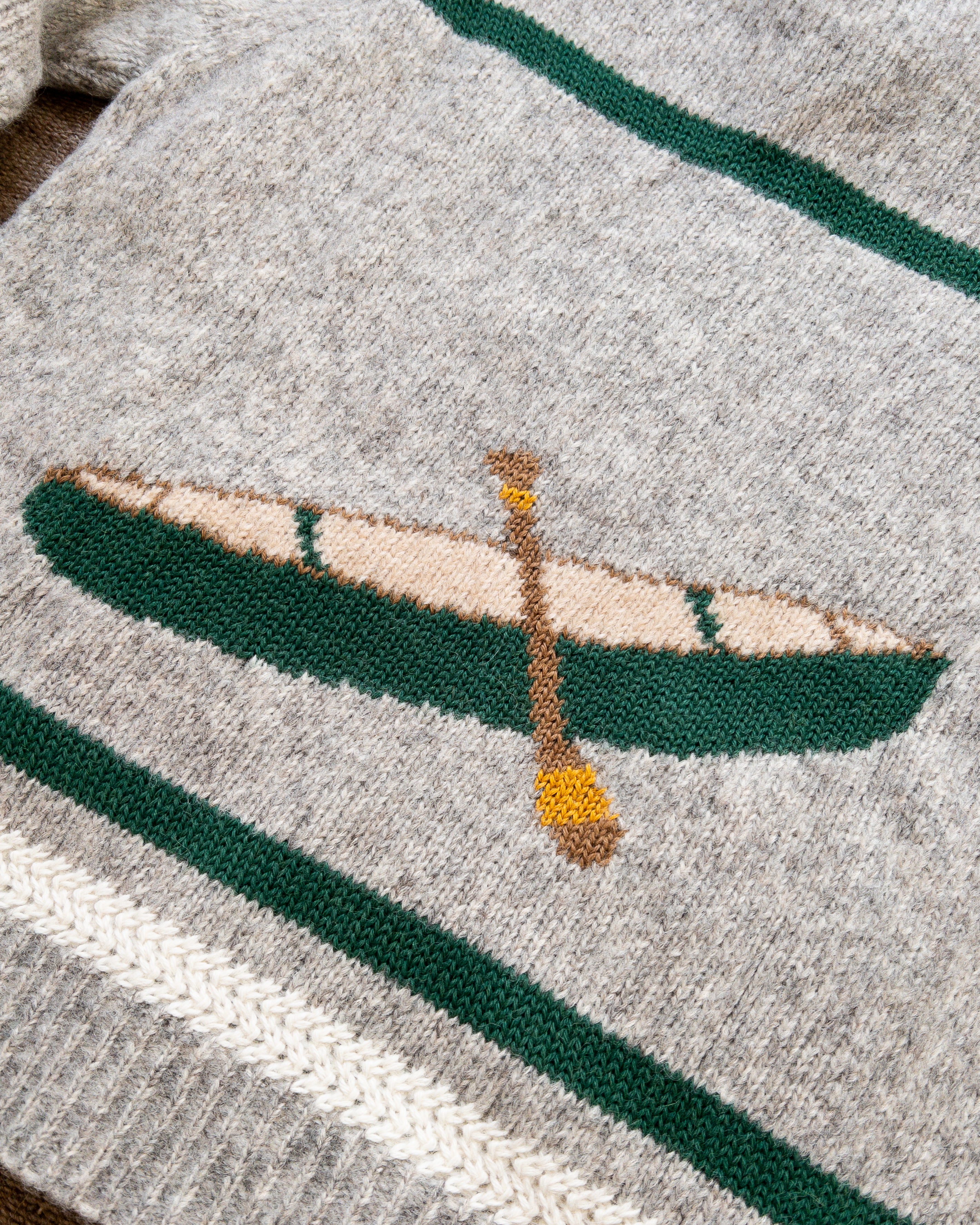 Alpaca Cardigan - Canoe - Image 4