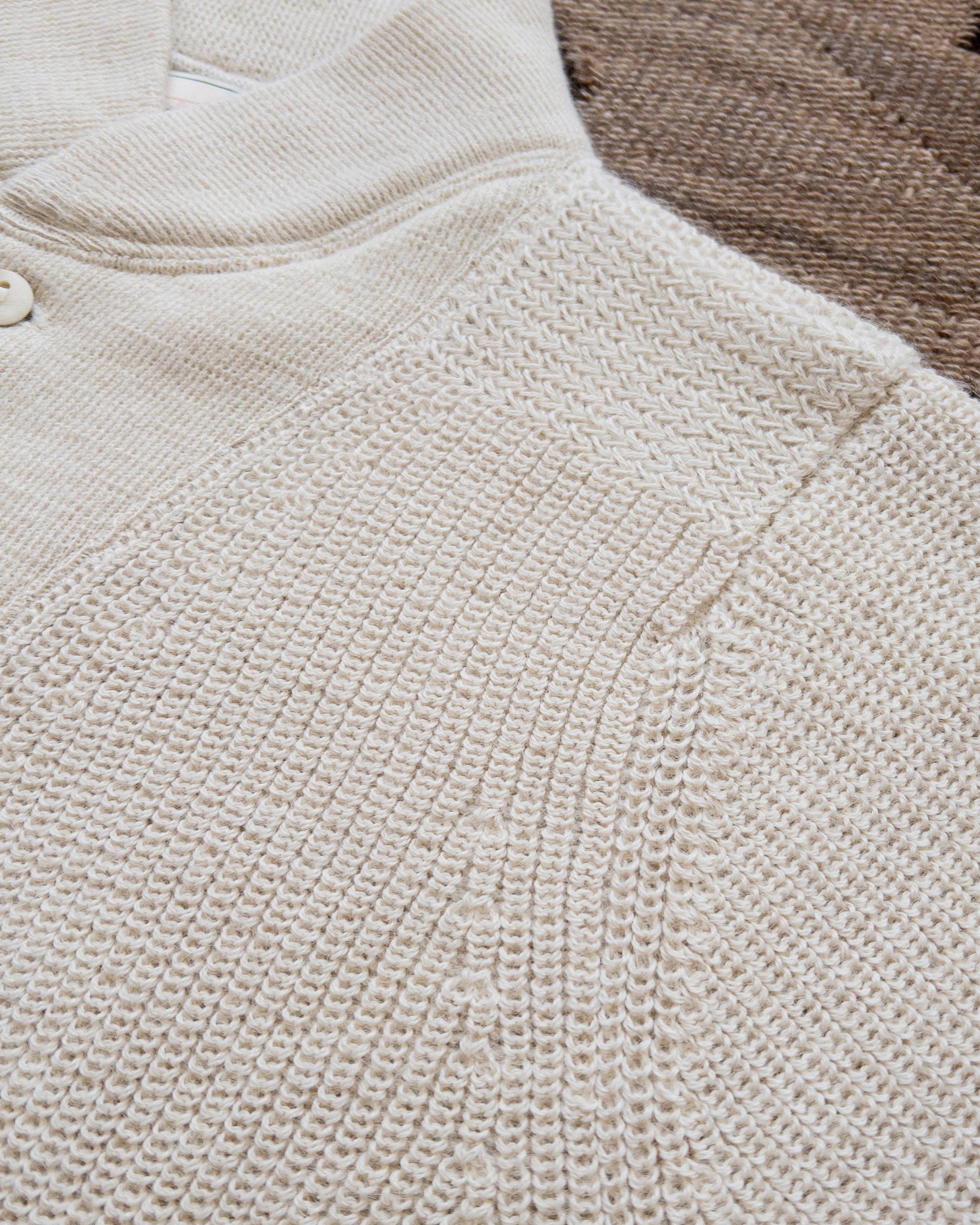 Alpaca Submariner Henley - Cream - Image 3