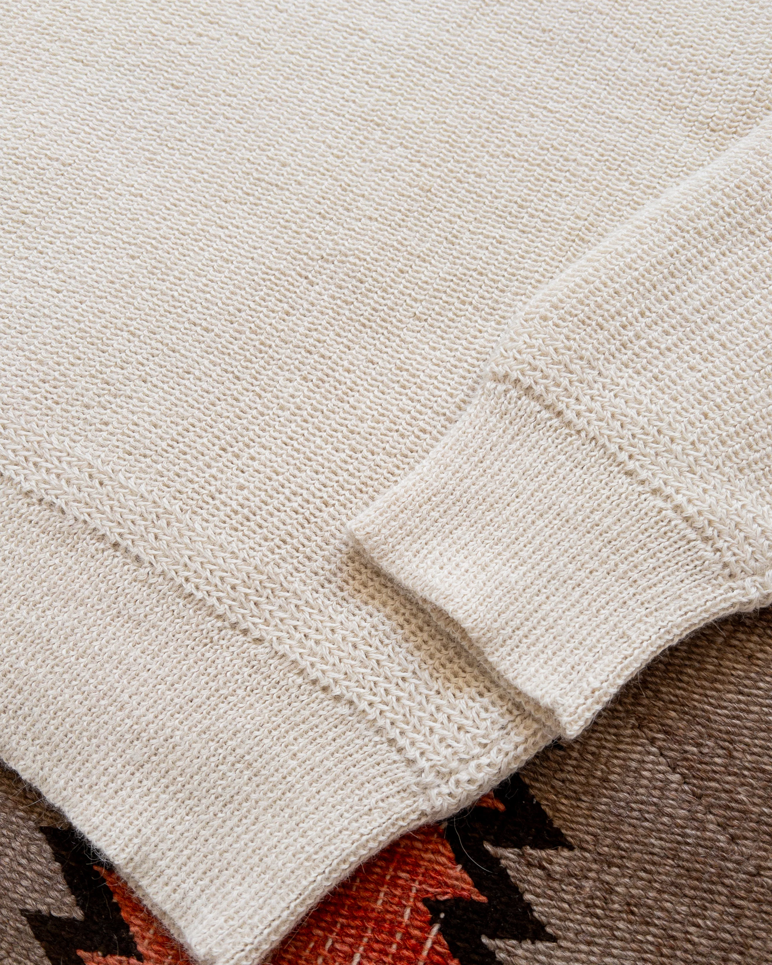 Alpaca Submariner Henley - Cream - Image 4