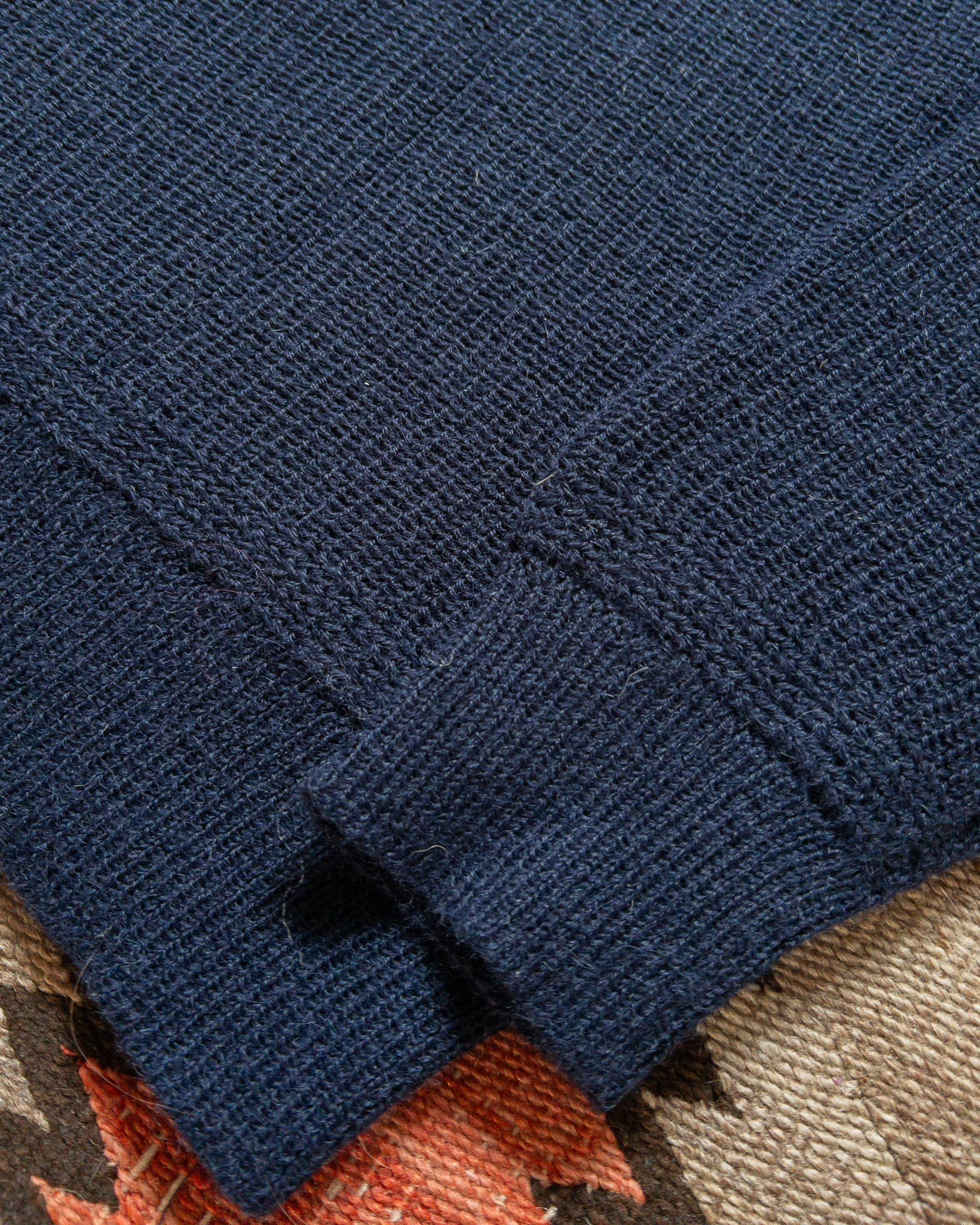 Alpaca Submariner Henley - Vintage Navy - Image 4