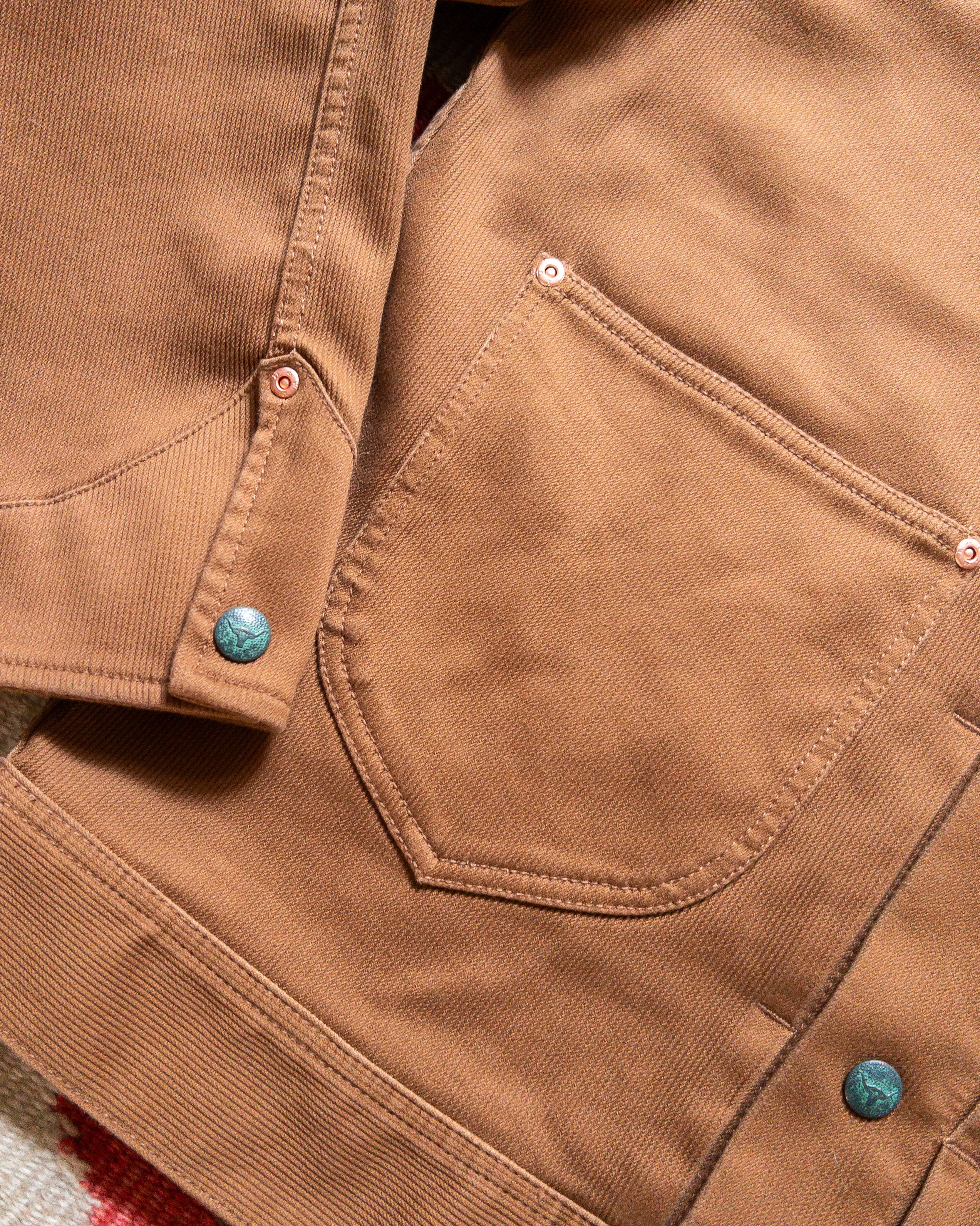 Bedford Cord Ranch Jacket - Bay Brown - Image 2