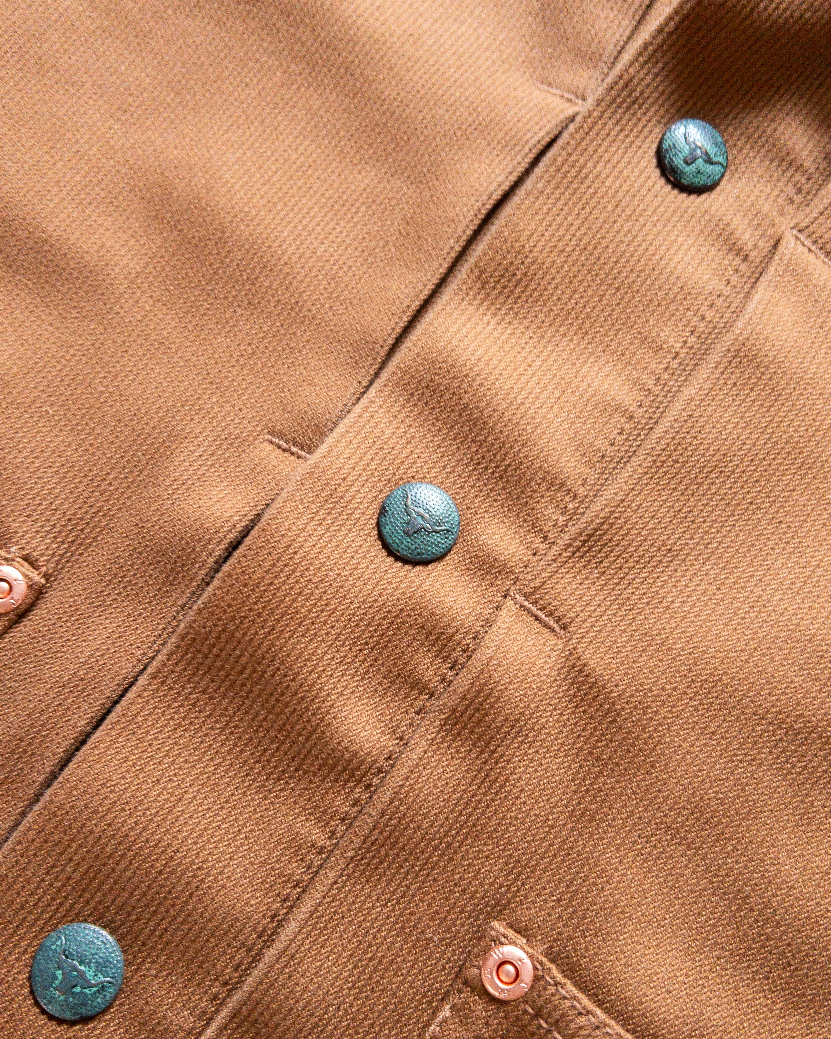 Bedford Cord Ranch Jacket - Bay Brown - Image 5