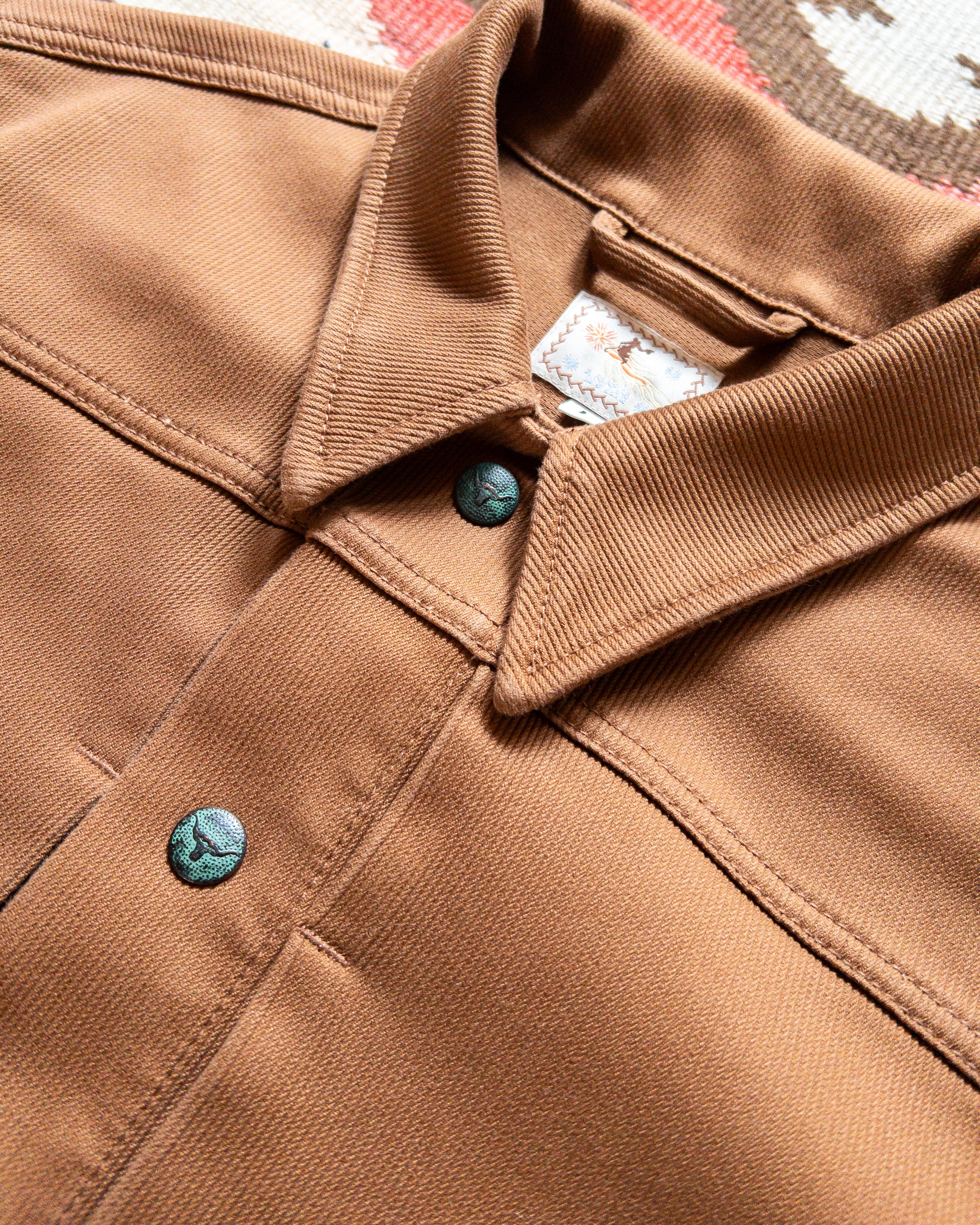 Bedford Cord Ranch Jacket - Bay Brown - Image 6