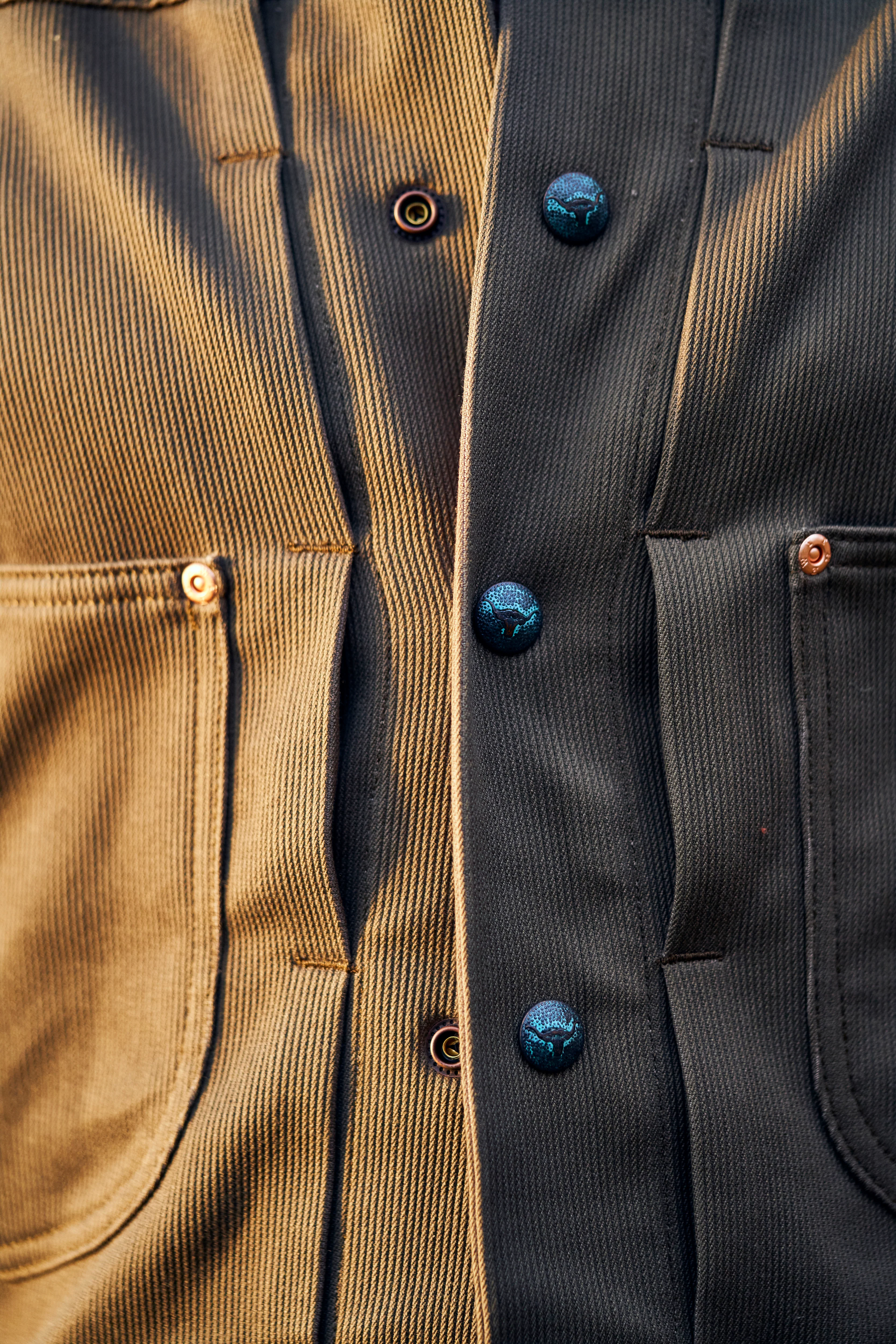 Bedford Cord Ranch Jacket - Faded Olive - USA - Image 2