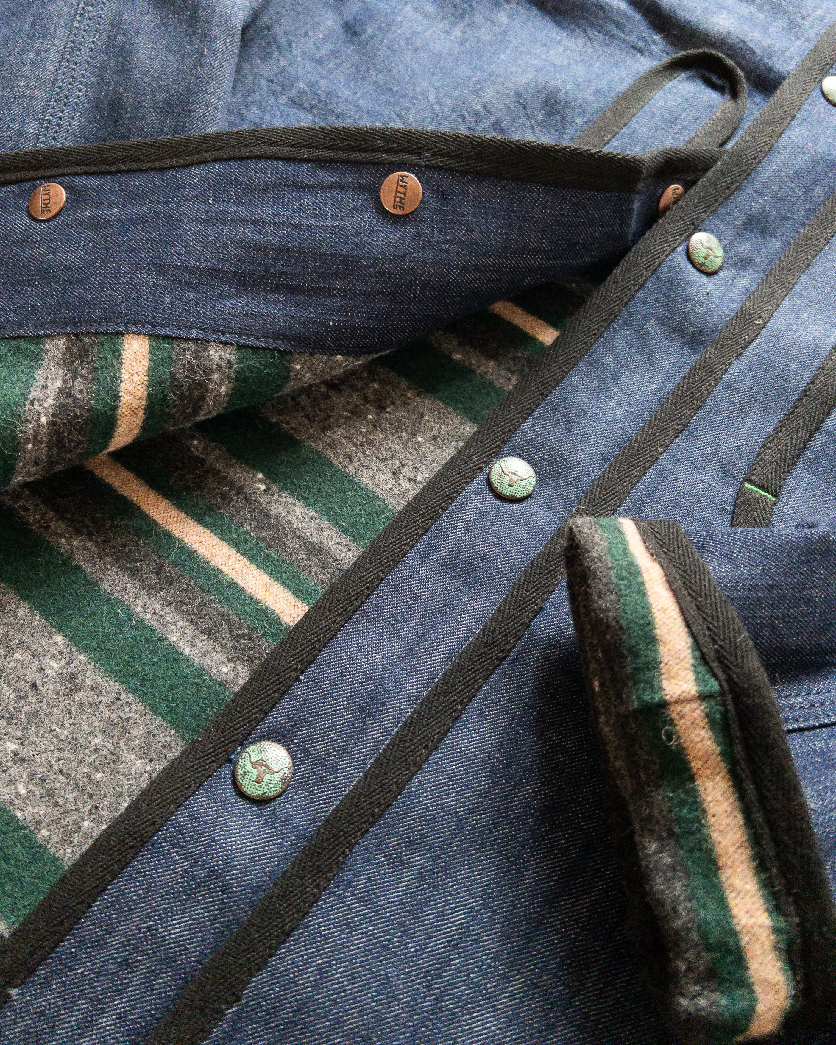 Blanket-Lined Denim Hunting Jacket - Image 4
