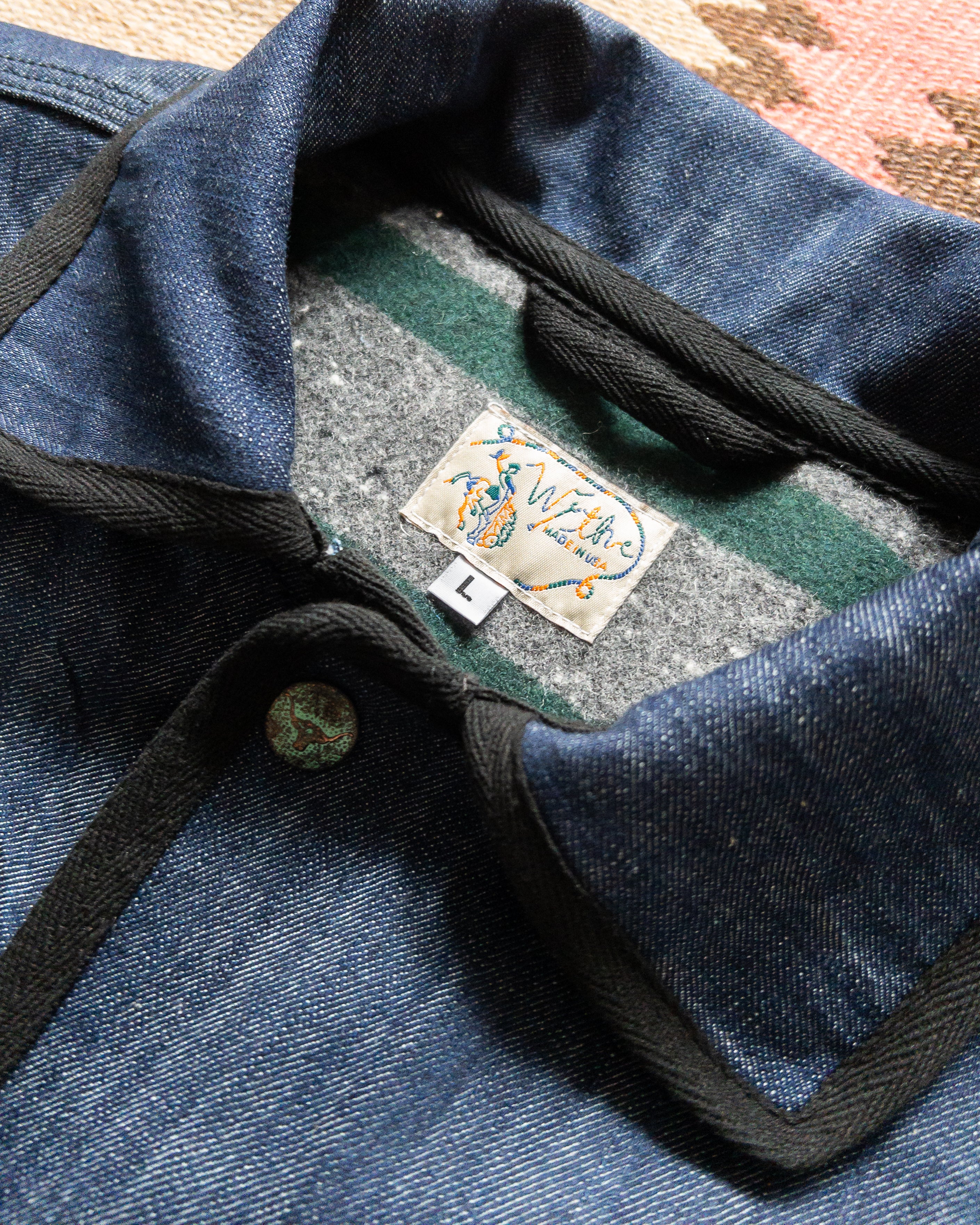 Blanket-Lined Denim Hunting Jacket - Image 6