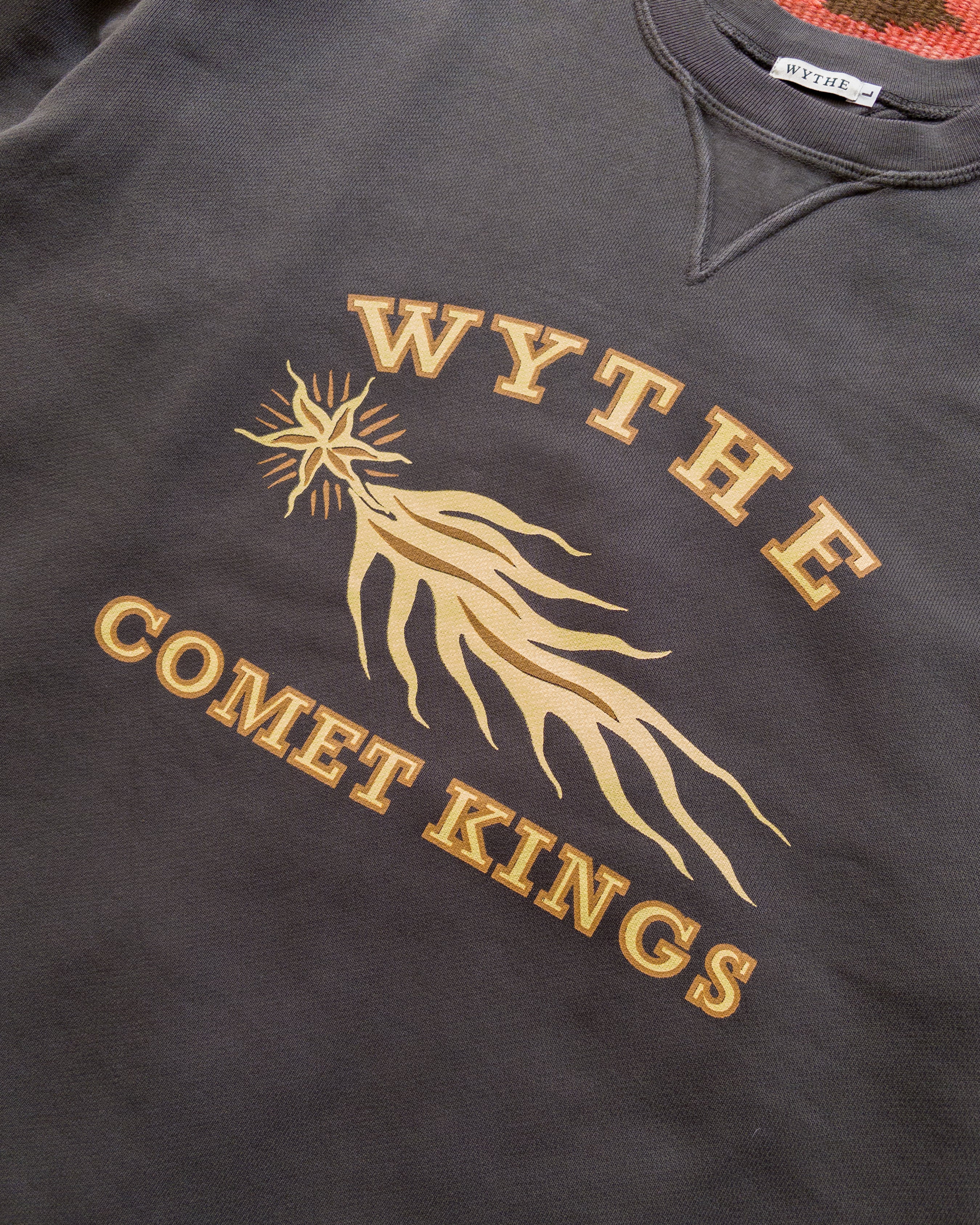 Comet Kings Crewneck Sweatshirt - Faded Black - Image 2