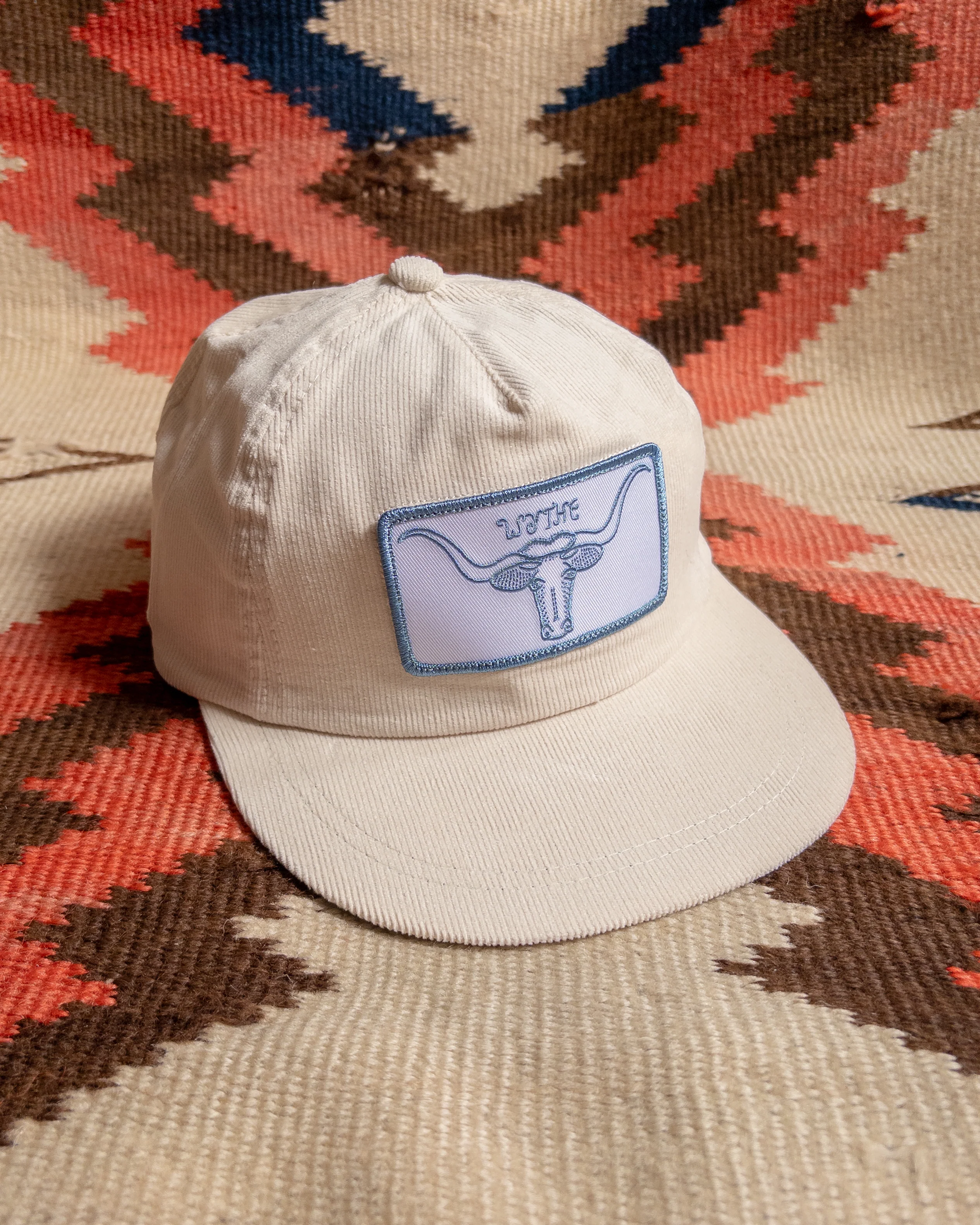 Corduroy Steerhead Hat - Cream