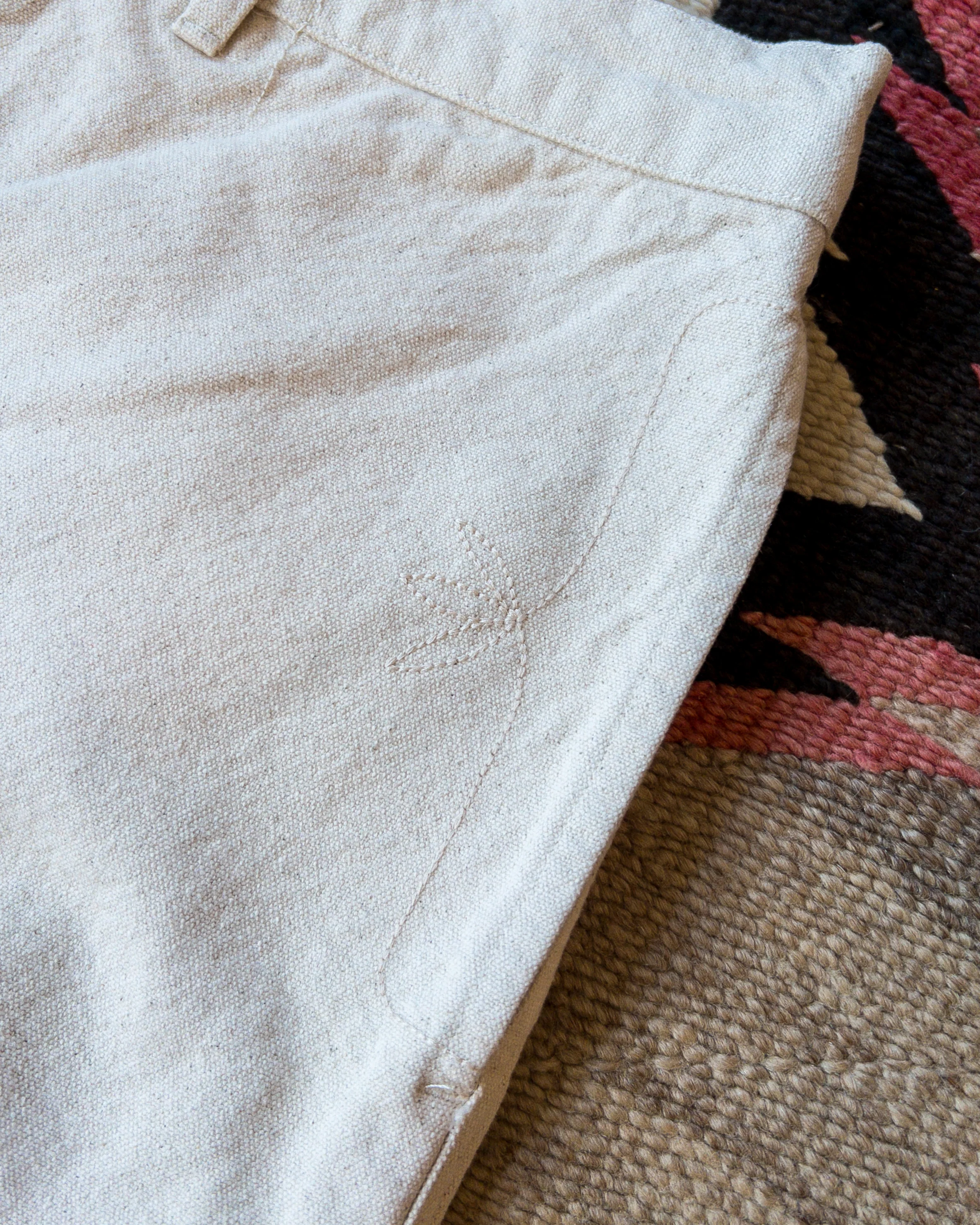 Undyed Heavyweight Canvas Chino - Image 3
