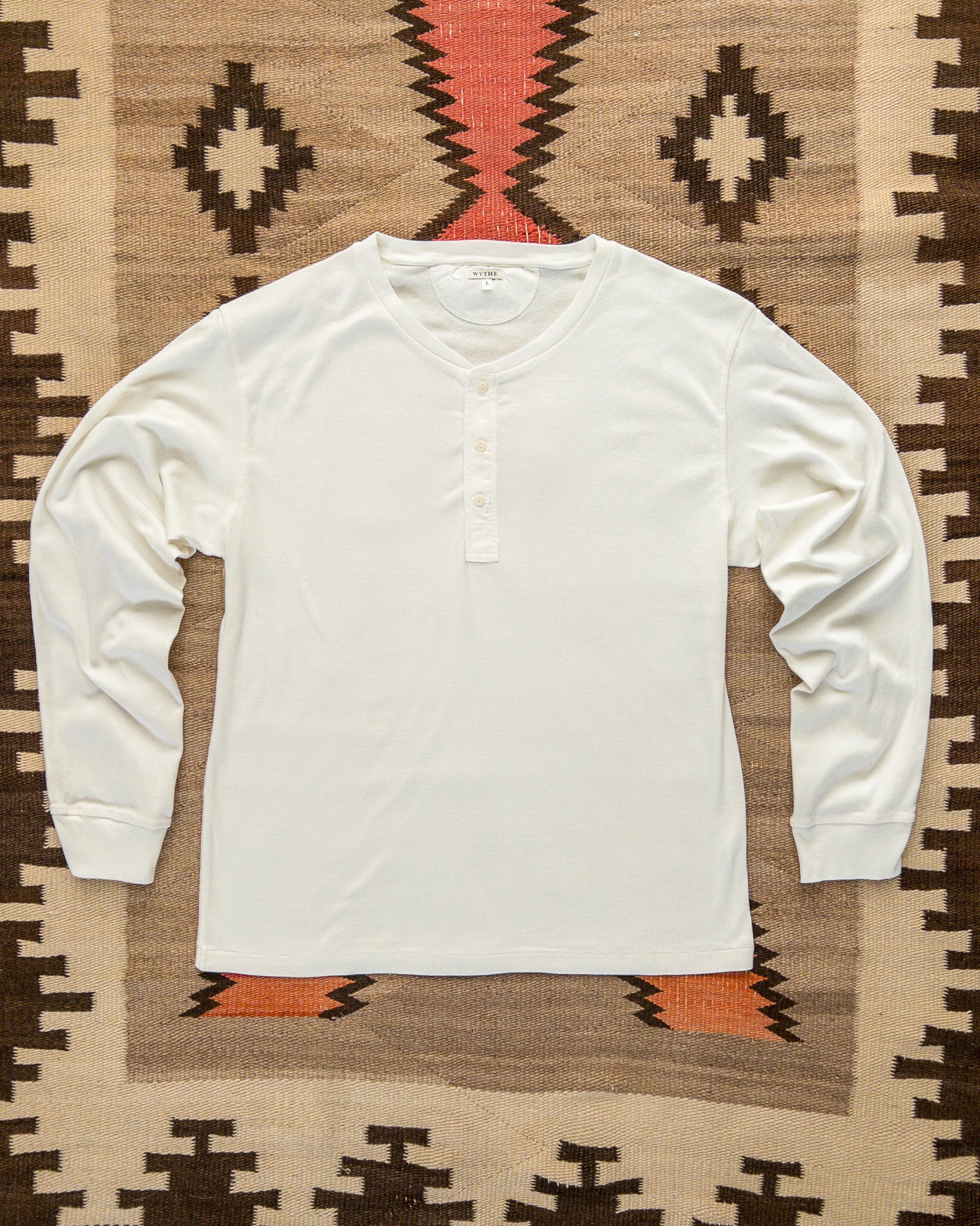 Cotton Henley - Natural
