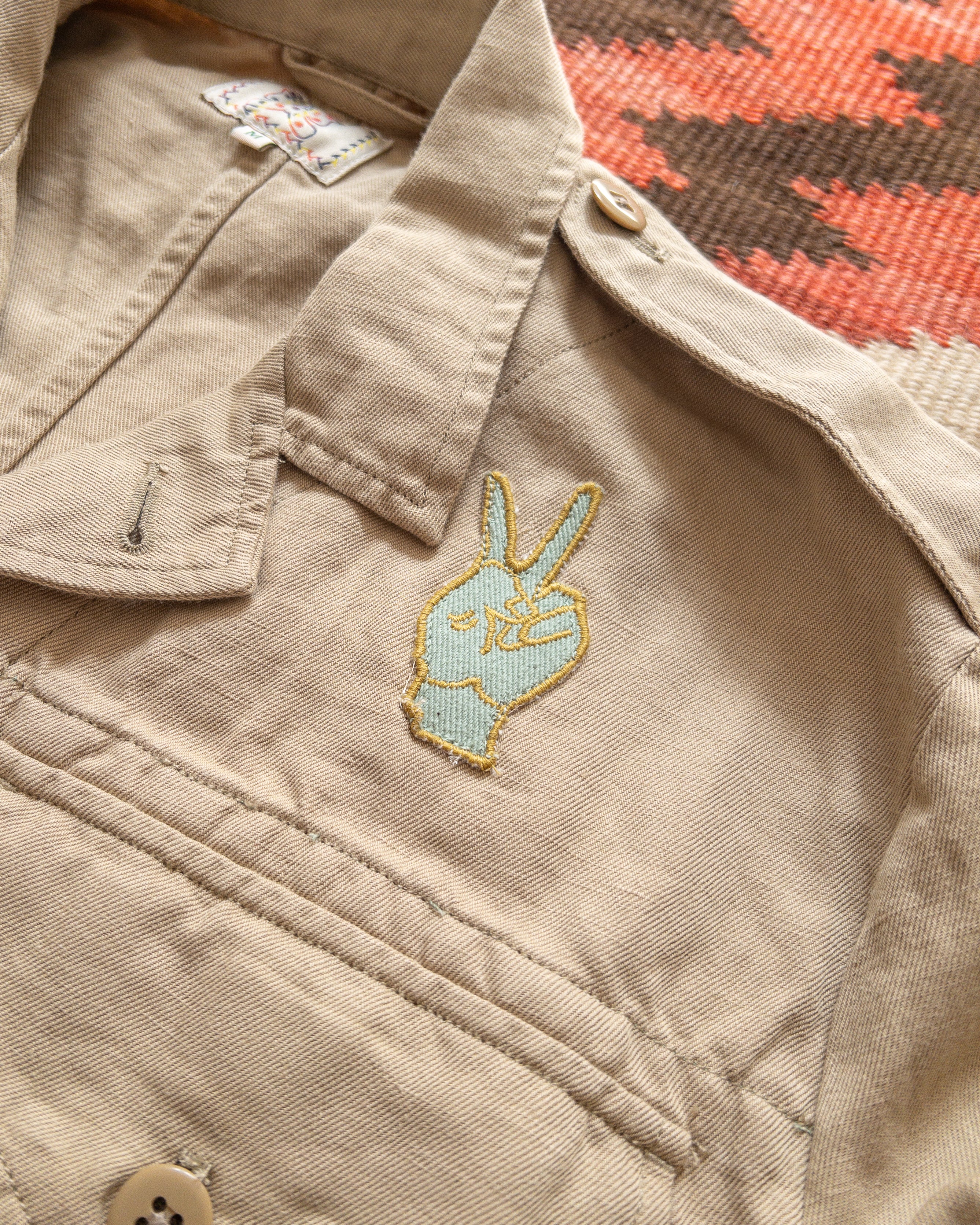 Cotton/Linen Twill Daytripper Jacket - Camp Khaki - Image 2