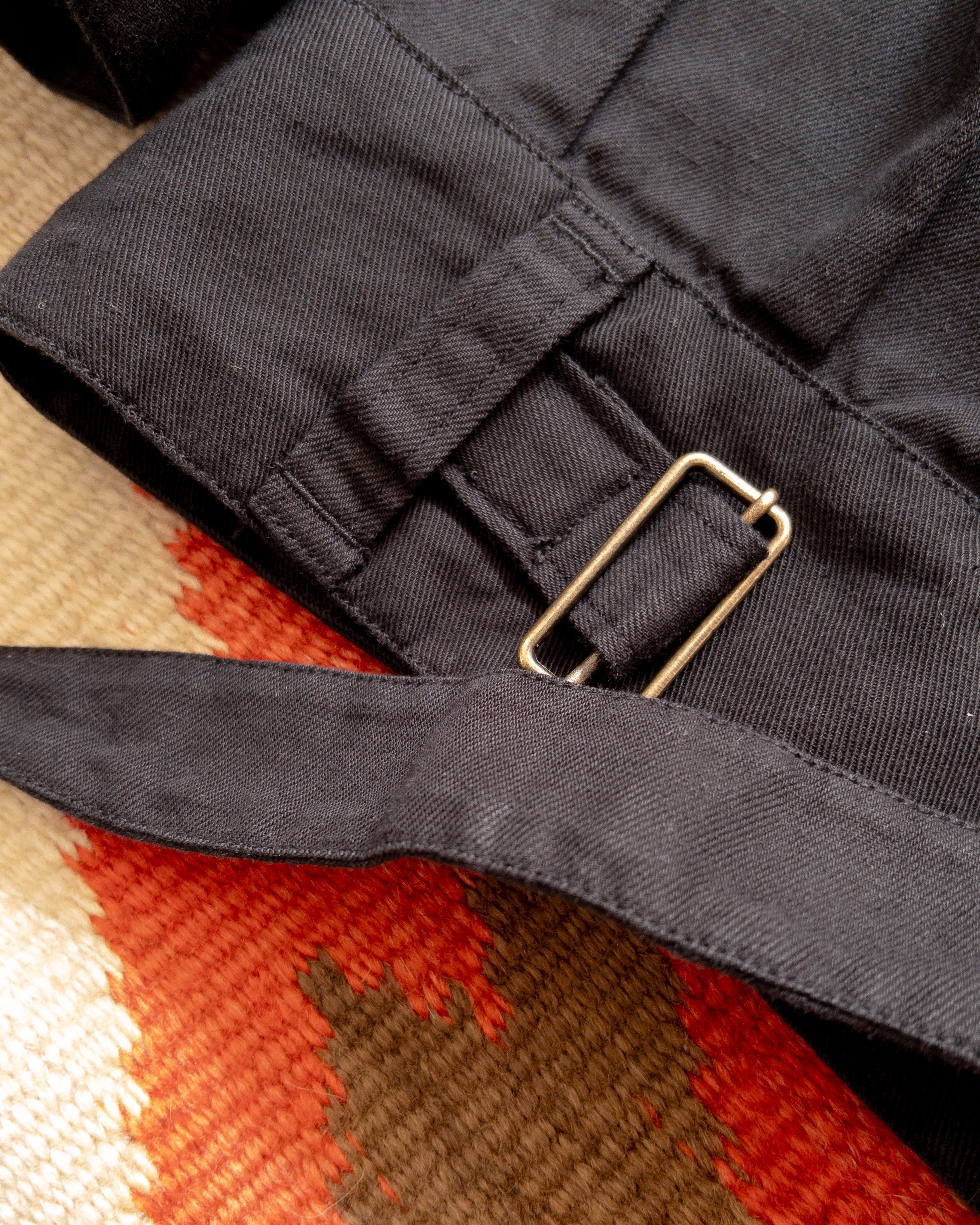 Cotton/Linen Twill Daytripper Jacket - Faded Black - Image 4