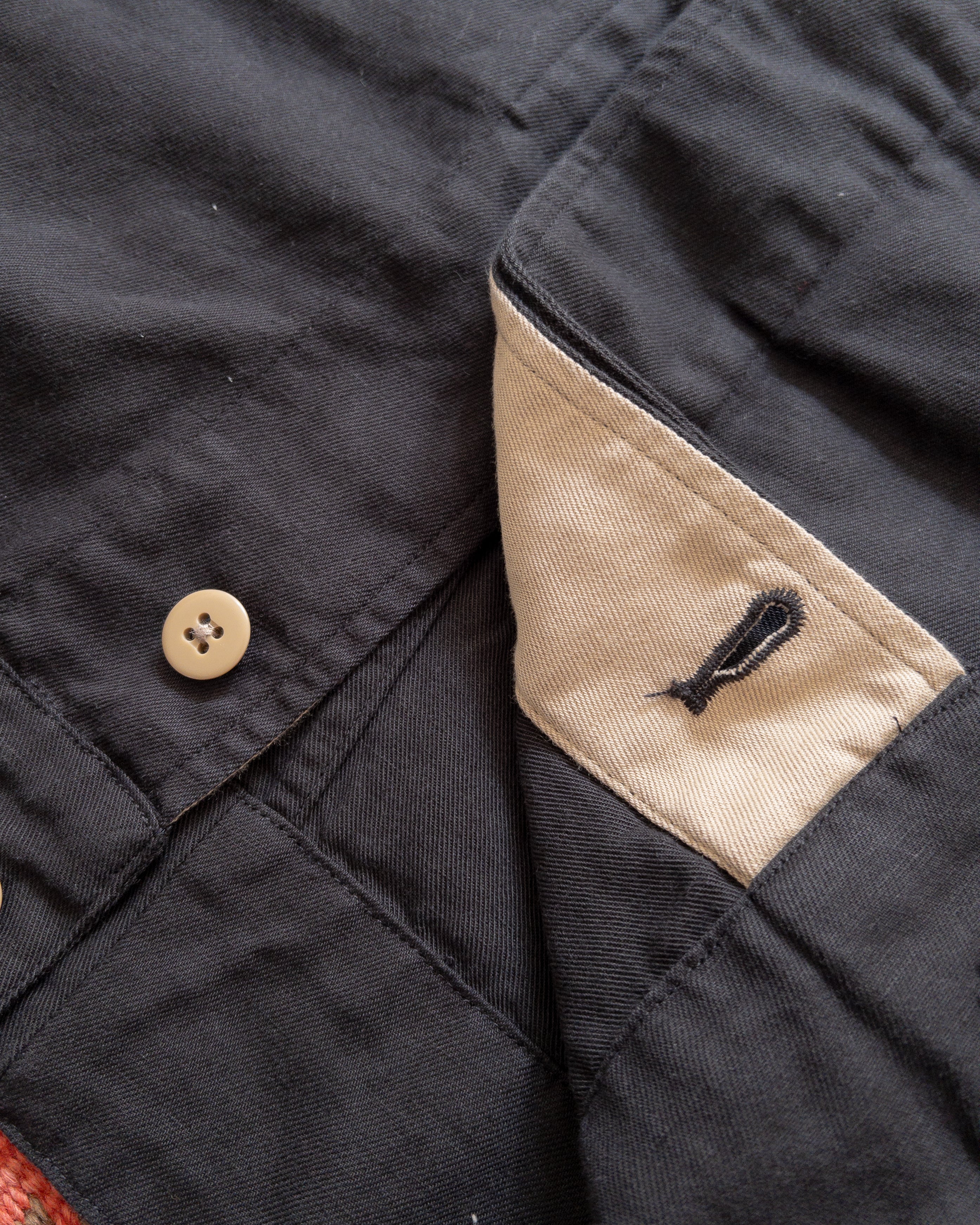 Cotton/Linen Twill Daytripper Jacket - Faded Black - Image 5