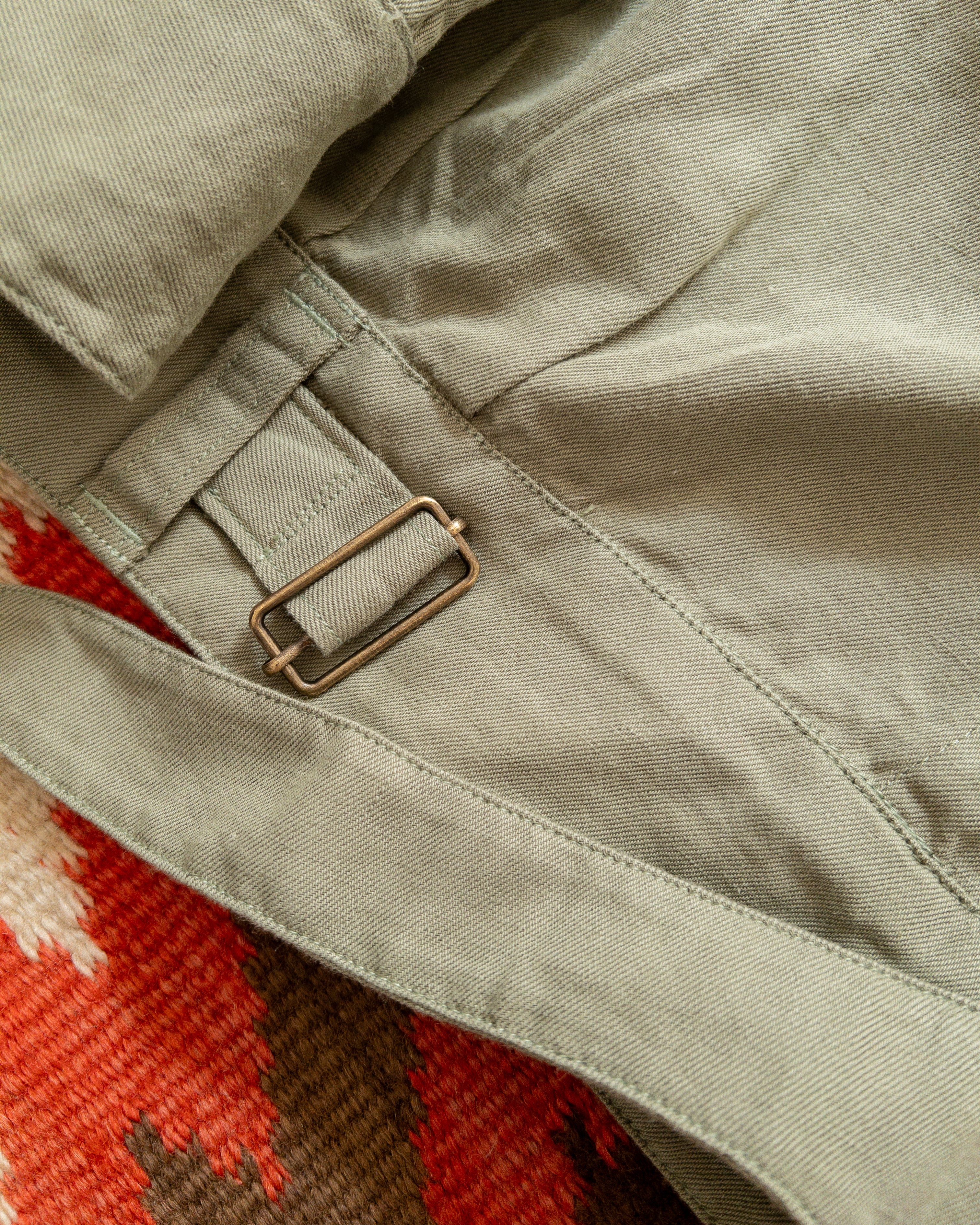 Cotton/Linen Twill Daytripper Jacket - Faded Olive - Image 4