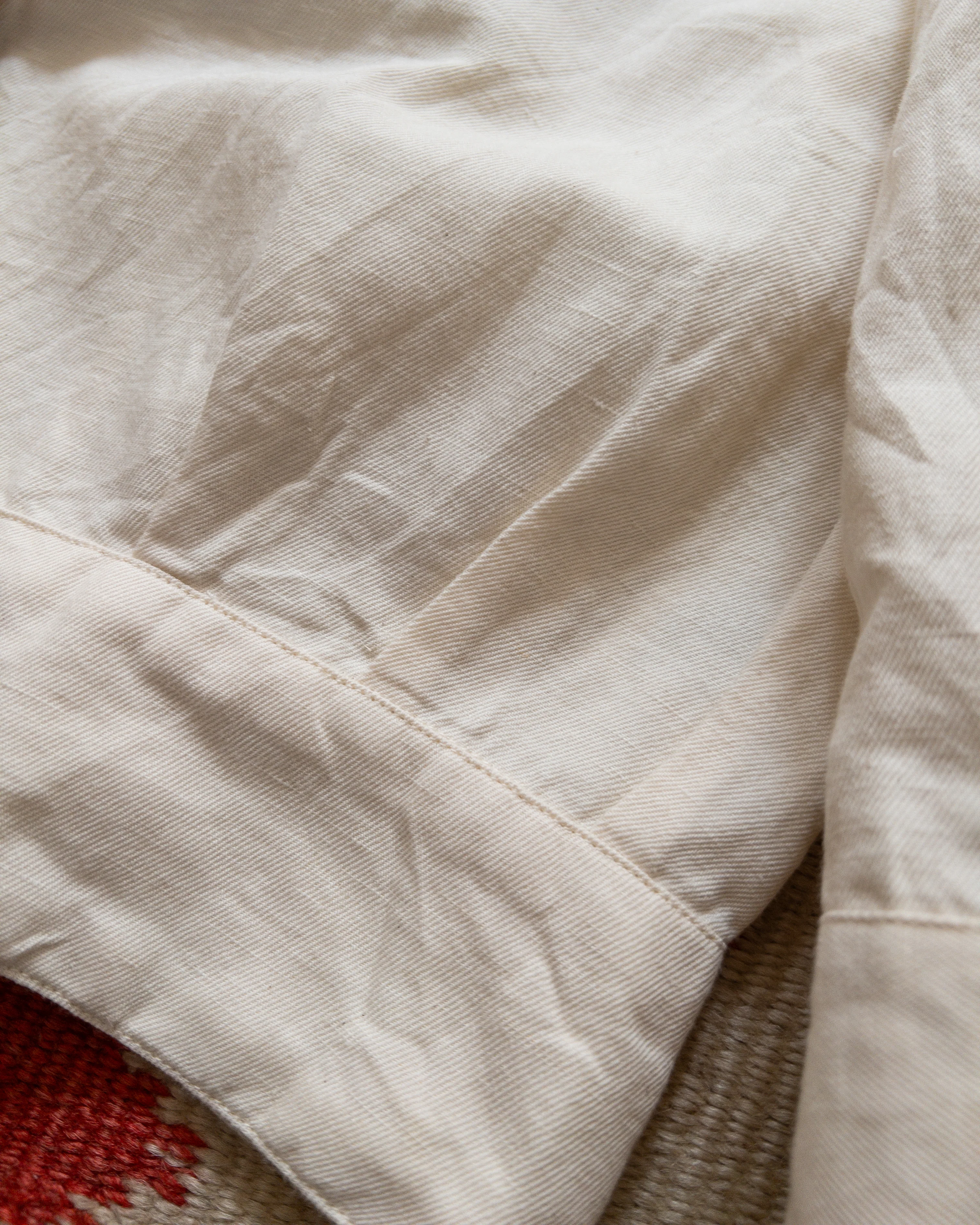 Cotton/Linen Twill Daytripper Jacket - Unbleached - Image 6