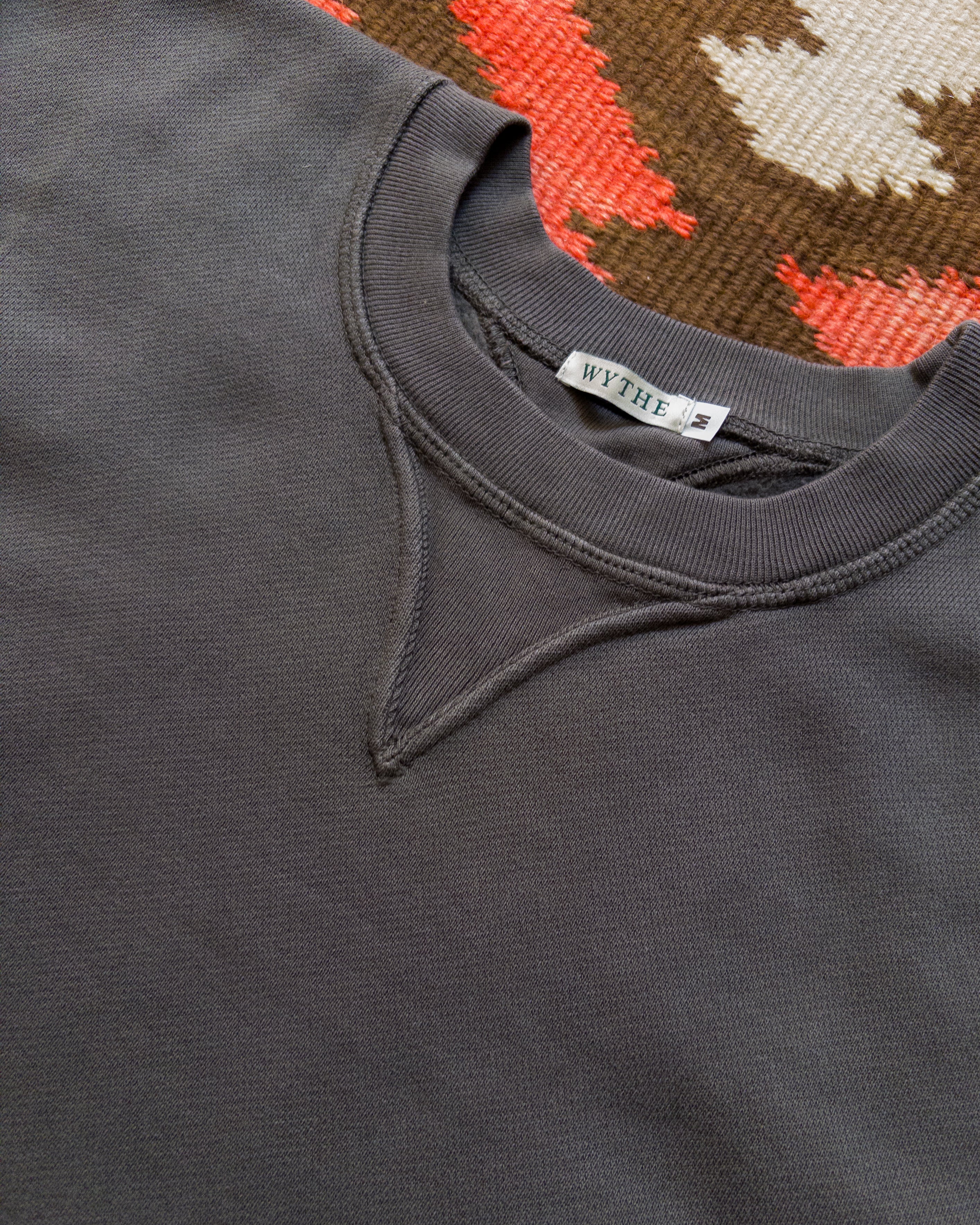 Crewneck Sweatshirt - Faded Black - Image 2