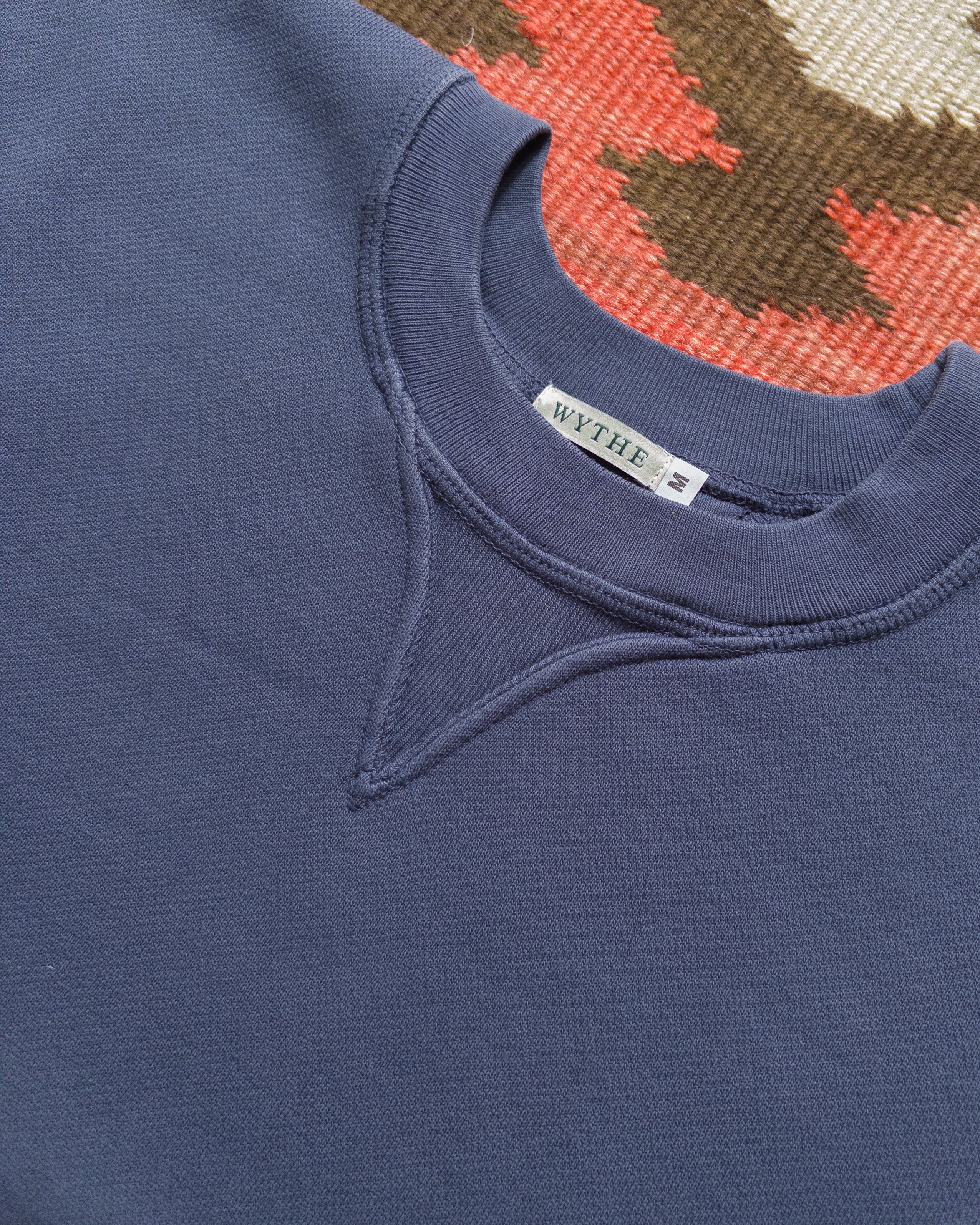 Crewneck Sweatshirt - Faded Navy - Image 2
