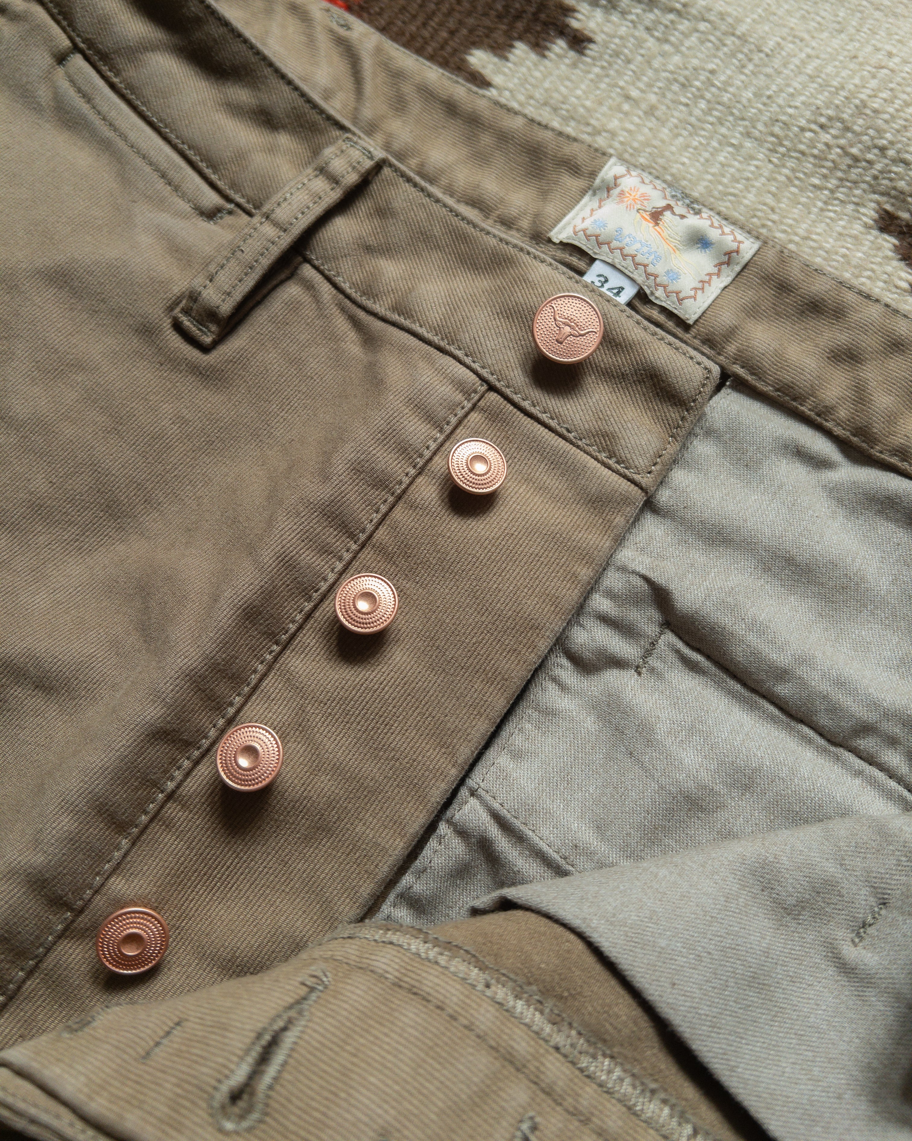 Deck Pants - Faded Olive - Image 4