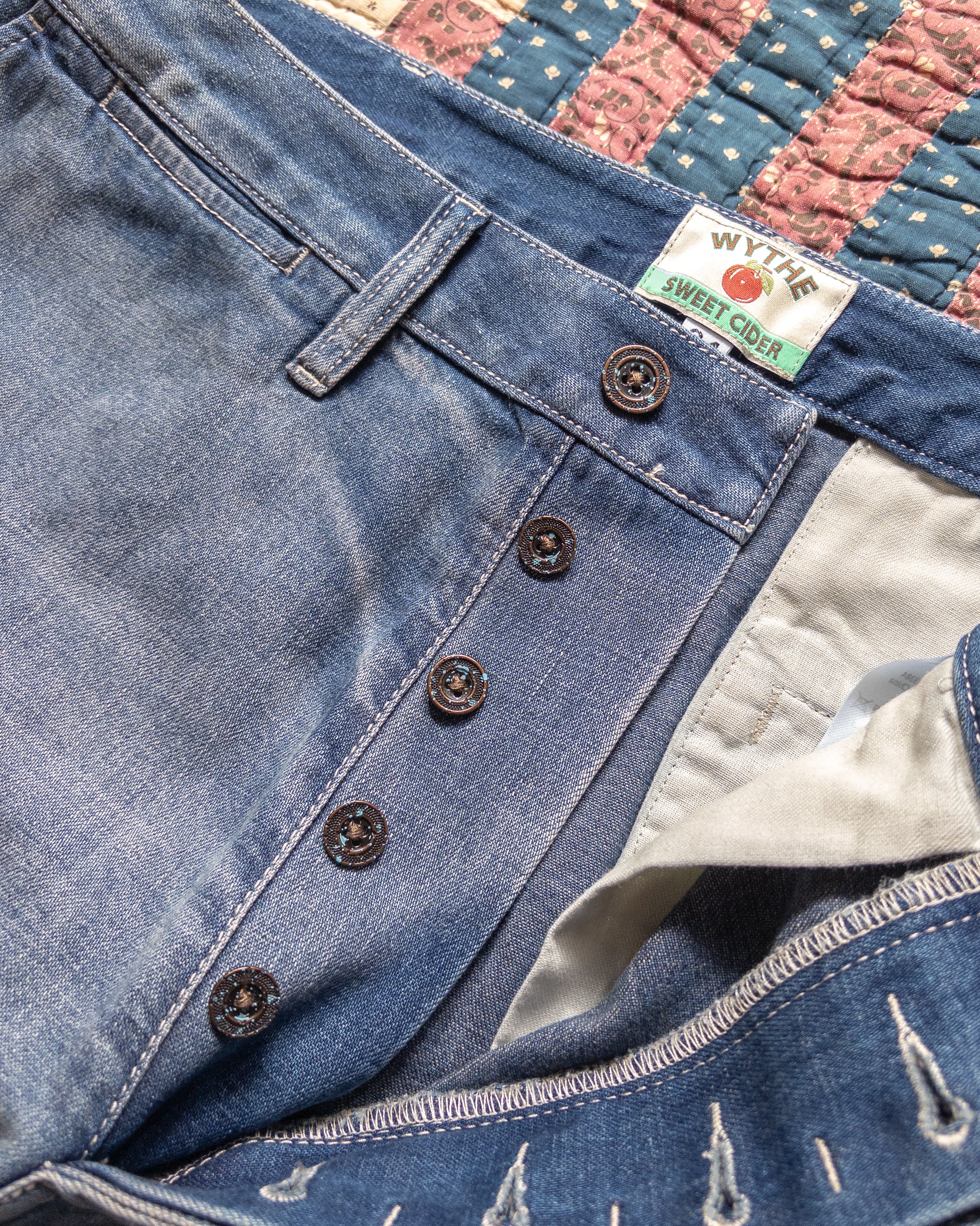 Denim Chino - Washed Indigo - Image 3