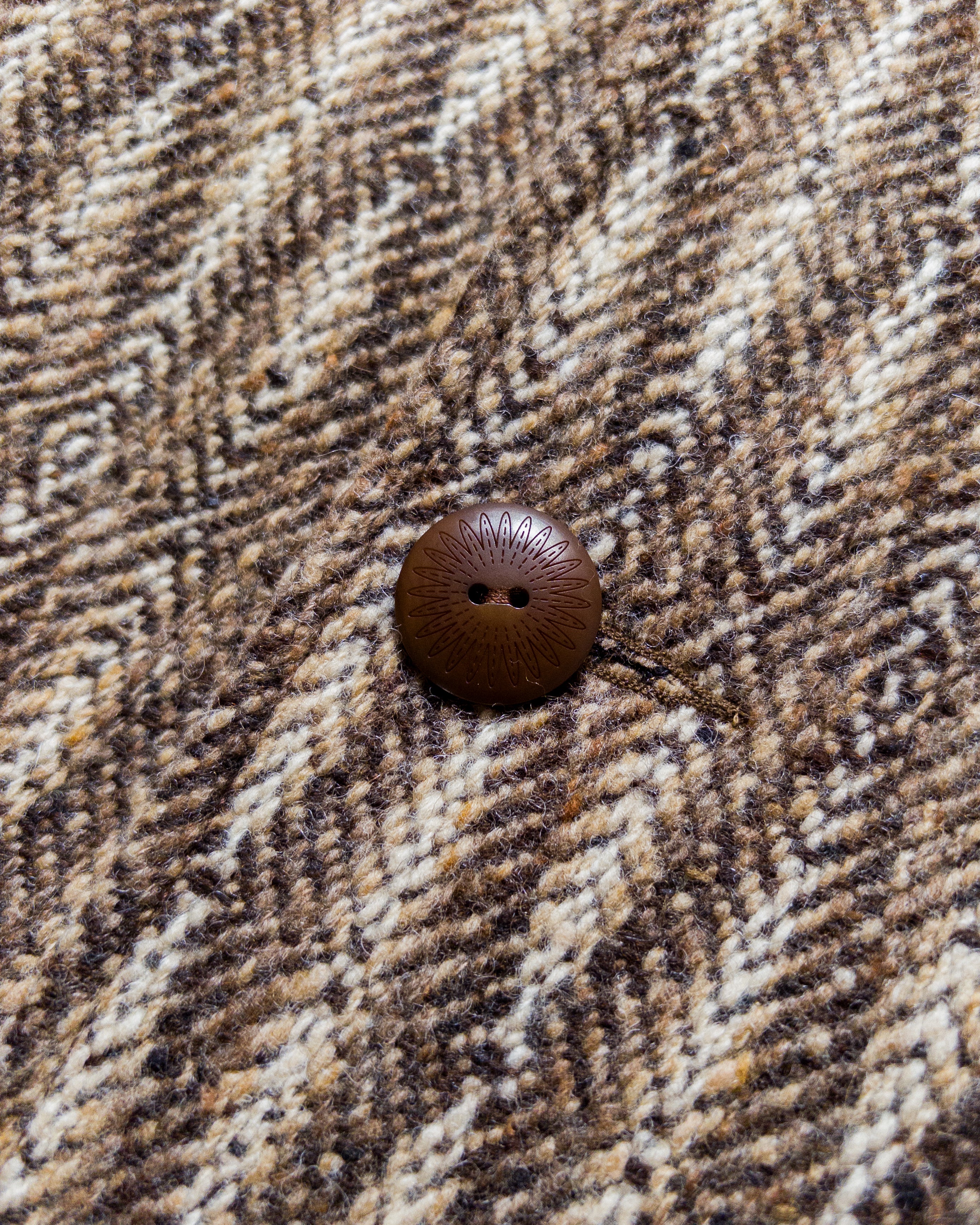 Western Topcoat - Diamond Ombre Tweed - Image 2