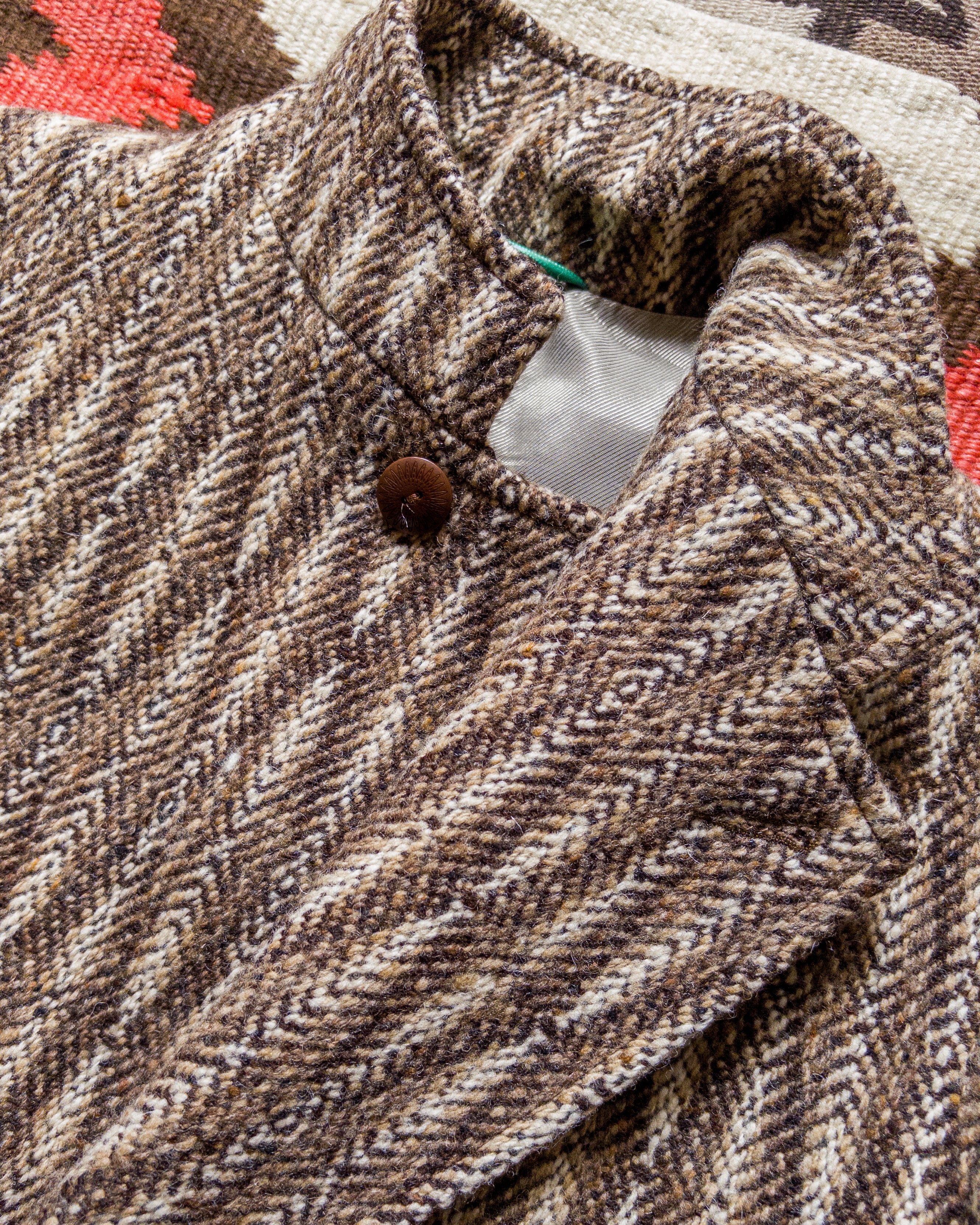 Western Topcoat - Diamond Ombre Tweed - Image 5