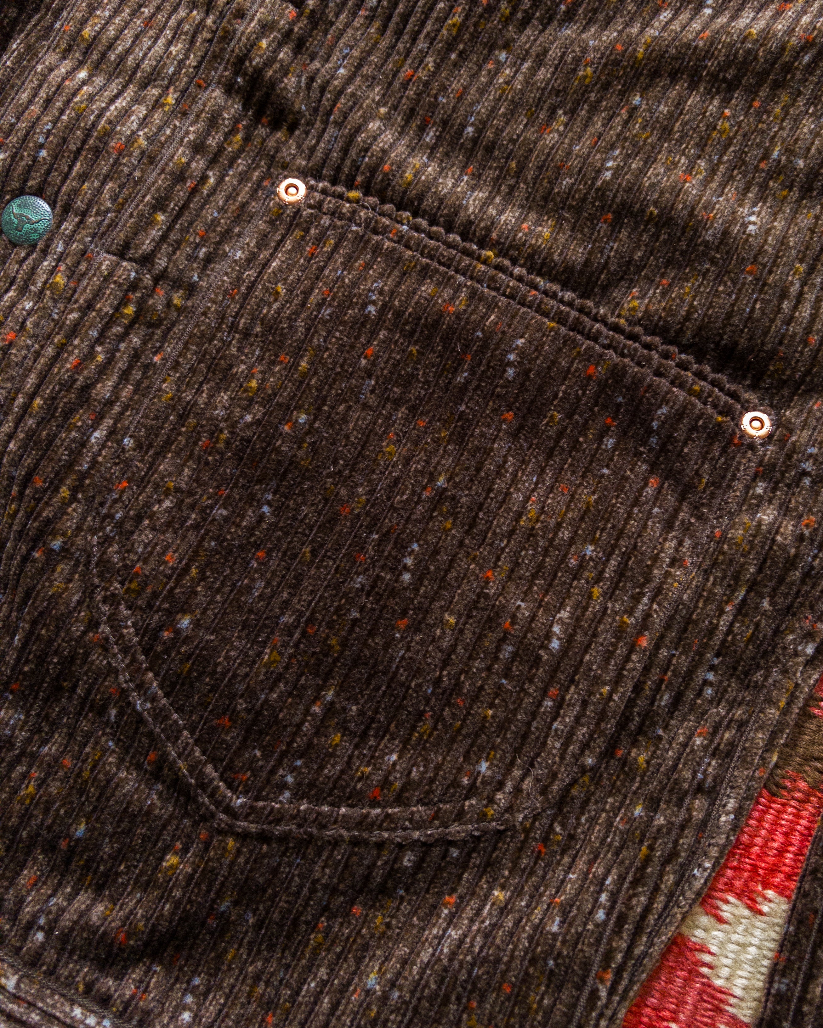 Donegal Corduroy Ranch Jacket - Rustic Brown - Image 4