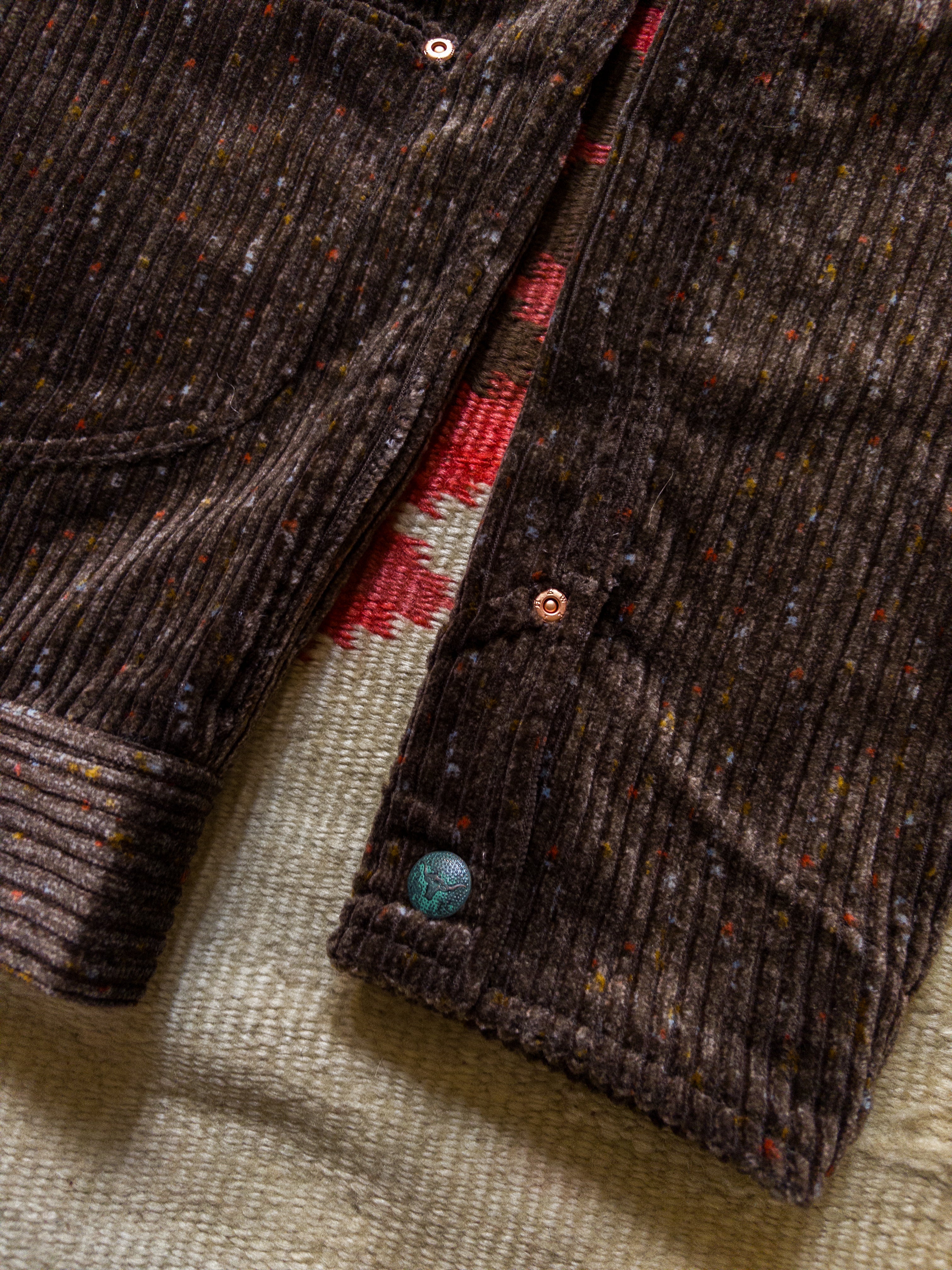 Donegal Corduroy Ranch Jacket - Rustic Brown - Image 5