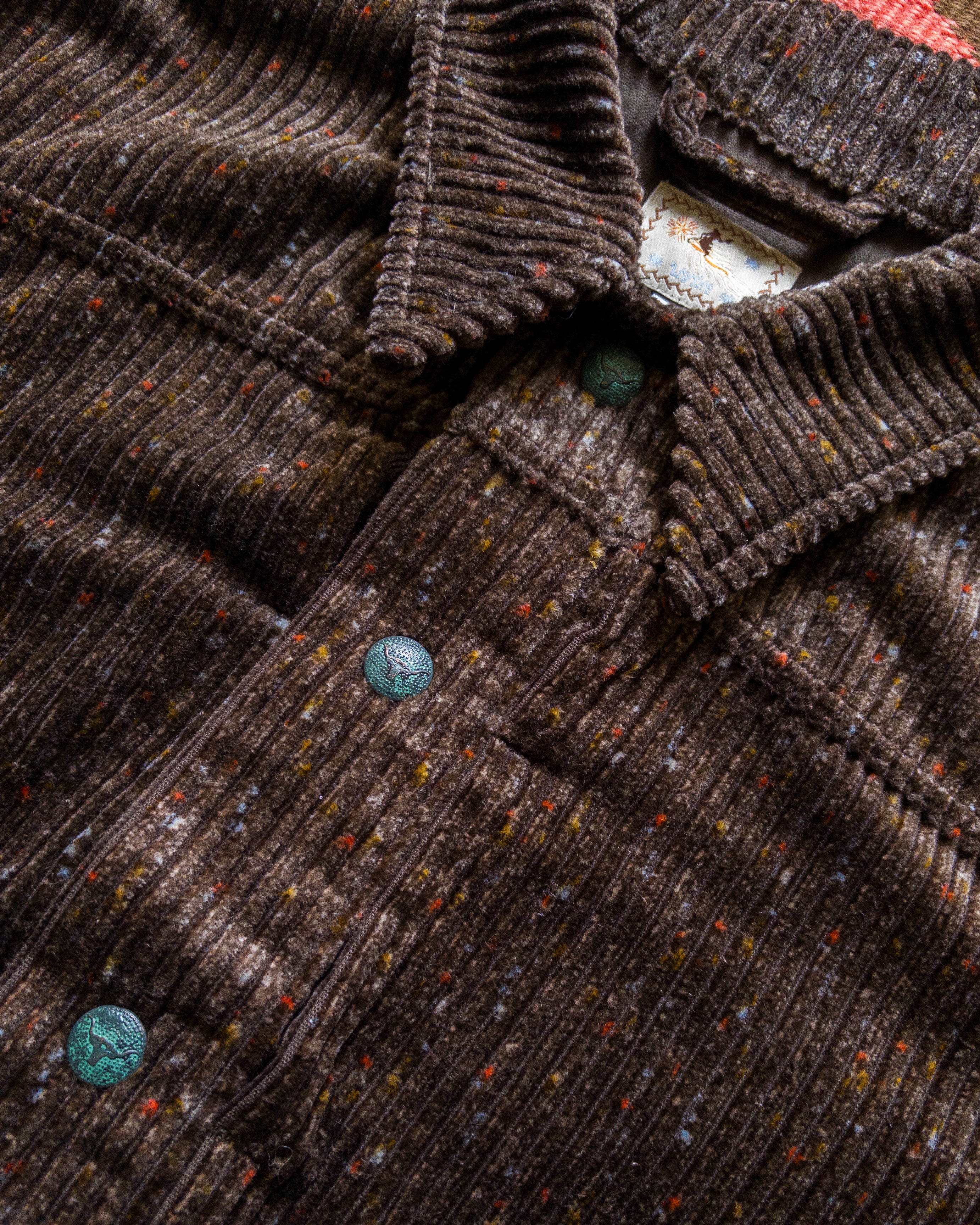 Donegal Corduroy Ranch Jacket - Rustic Brown - Image 6
