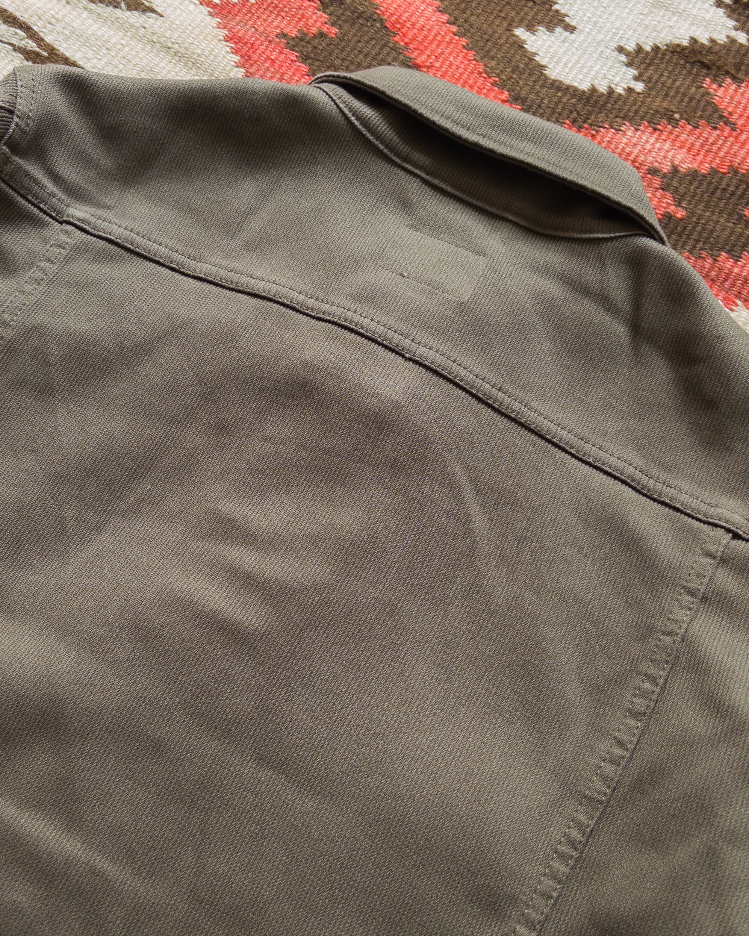 Bedford Cord Ranch Jacket - Faded Olive - Image 7