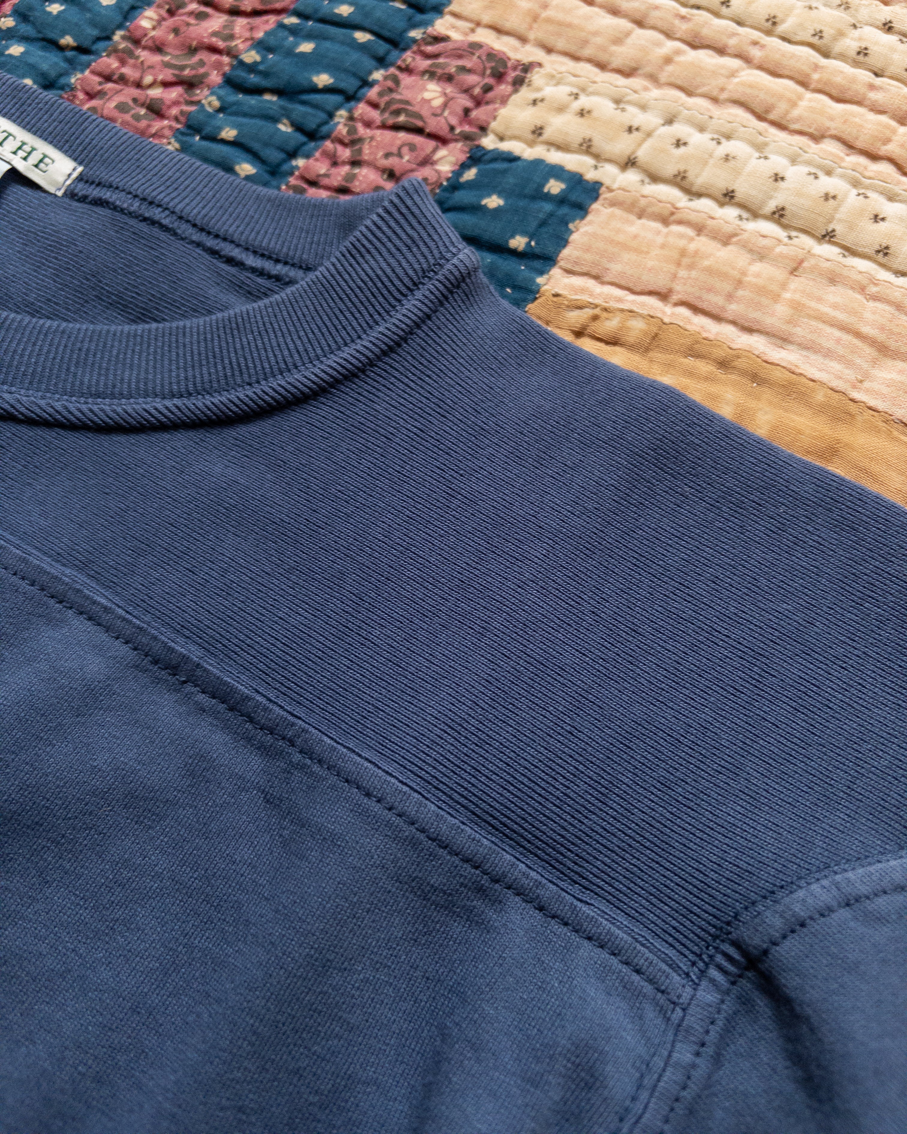 Football T-Shirt - Faded Navy - Image 3