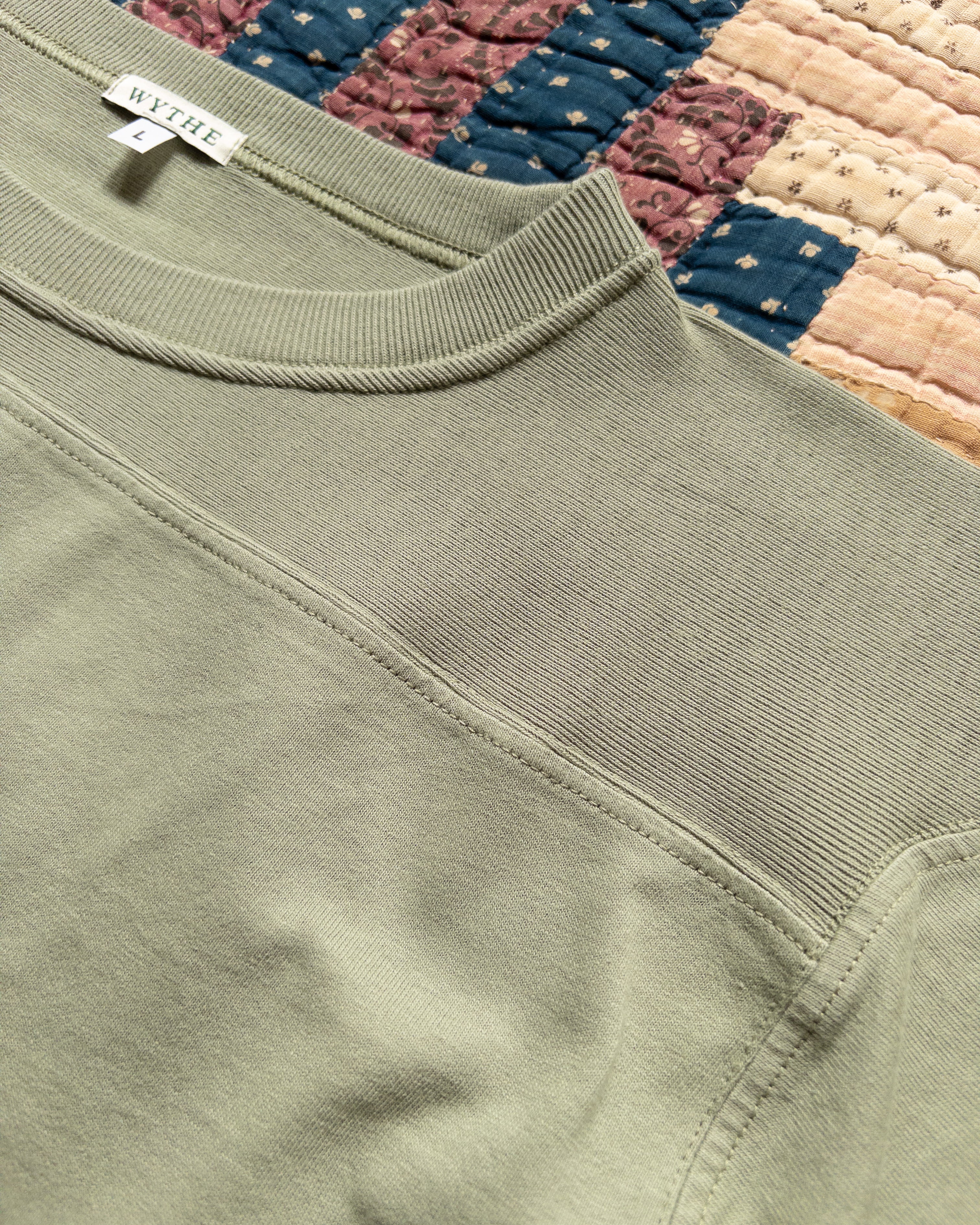 Football T-Shirt - Faded Olive - Image 3