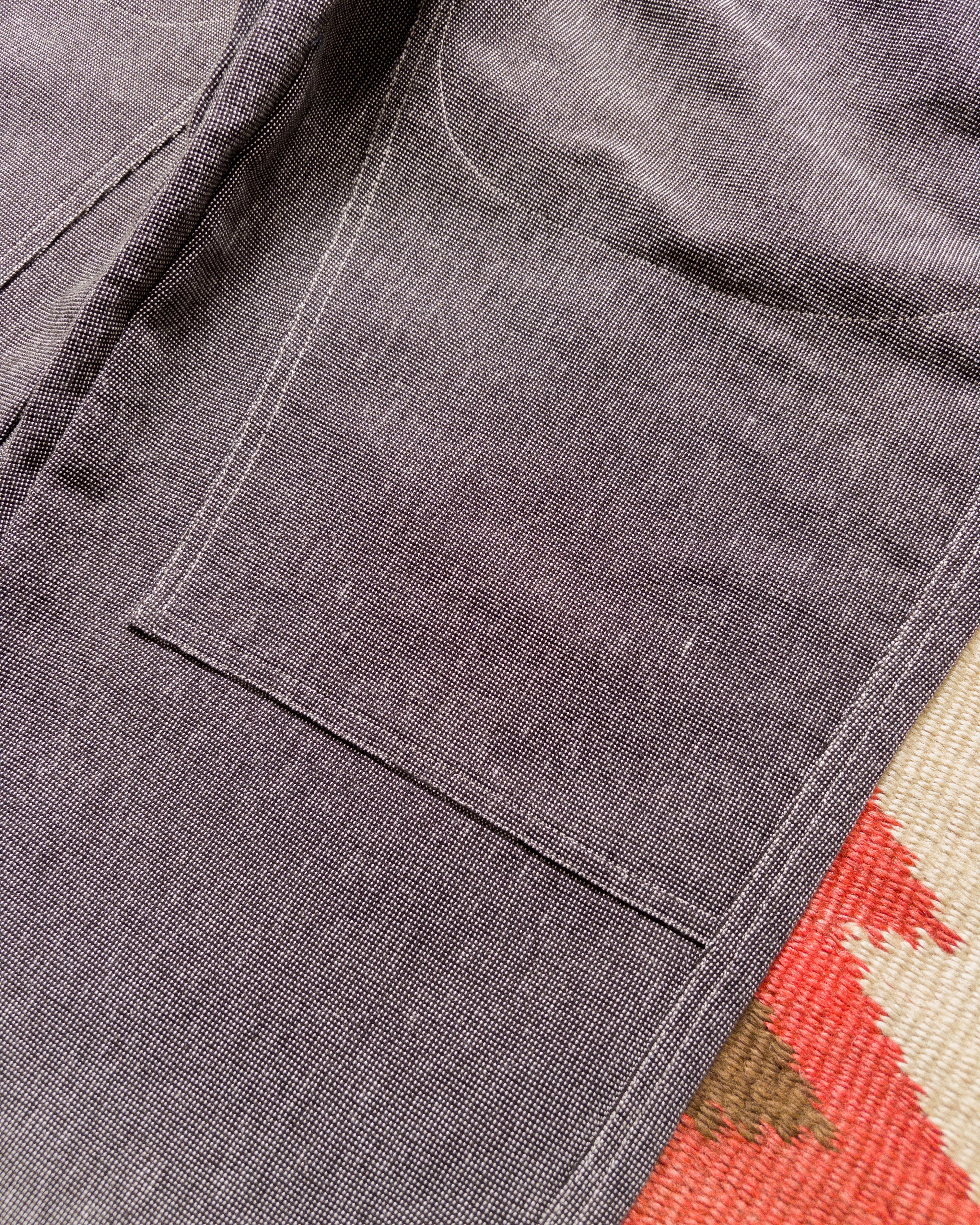 Heavyweight Pinpoint Canvas Chino - Night Sky - Image 2