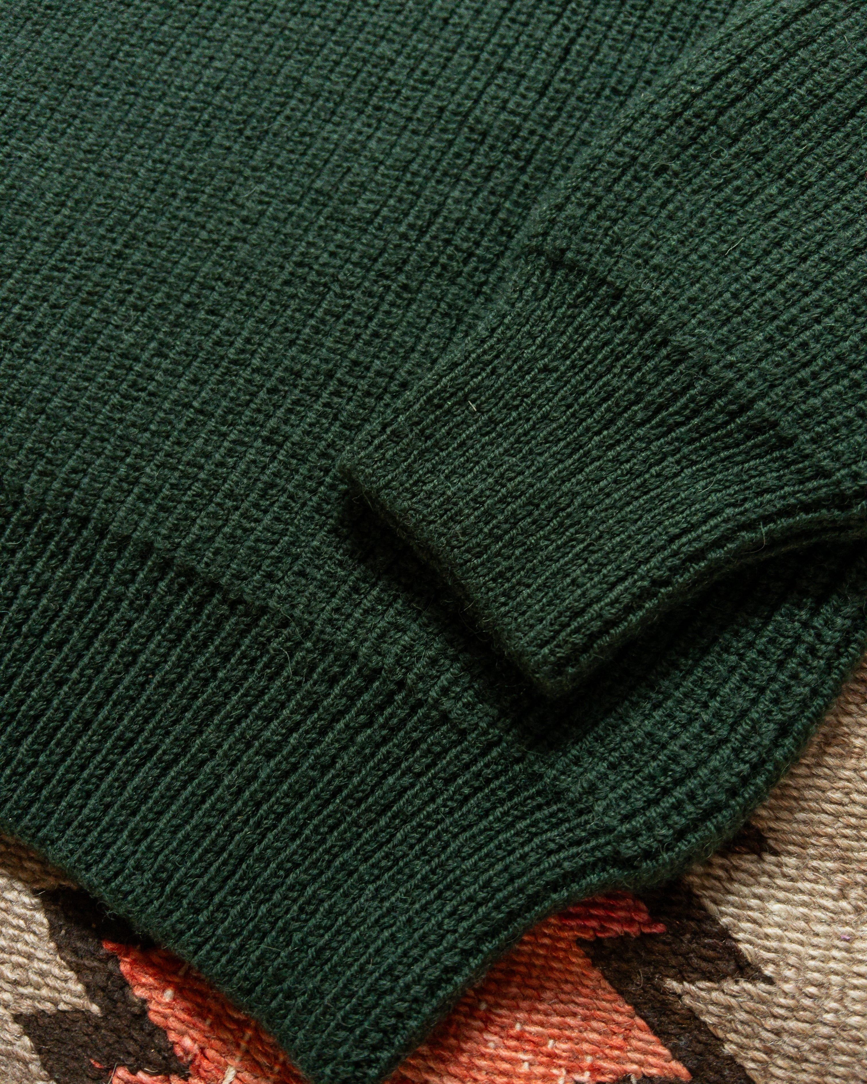 Highland Shakerknit Sweater - Evergreen - Image 4