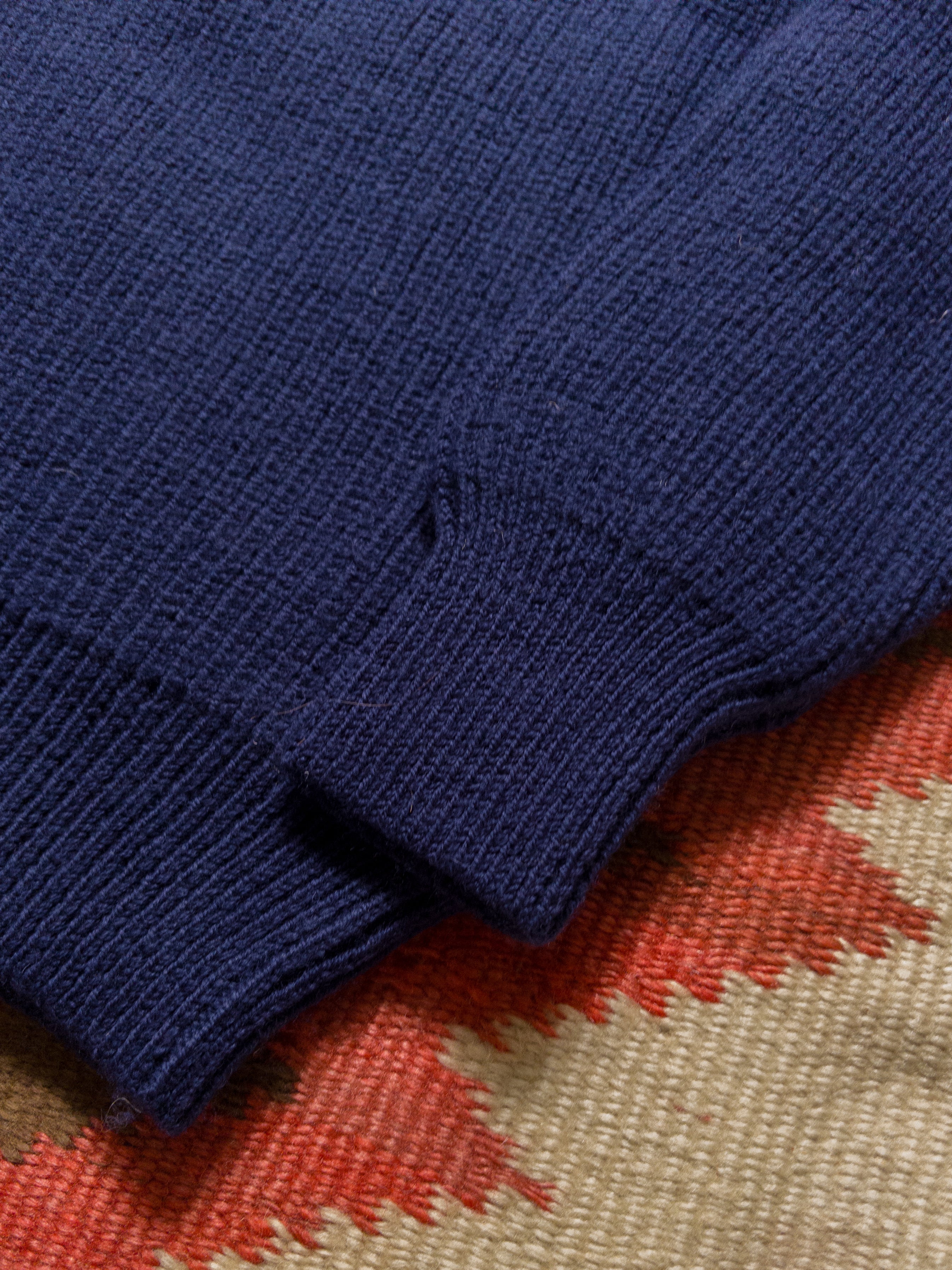 Highland Shakerknit Sweater - Navy - Image 4