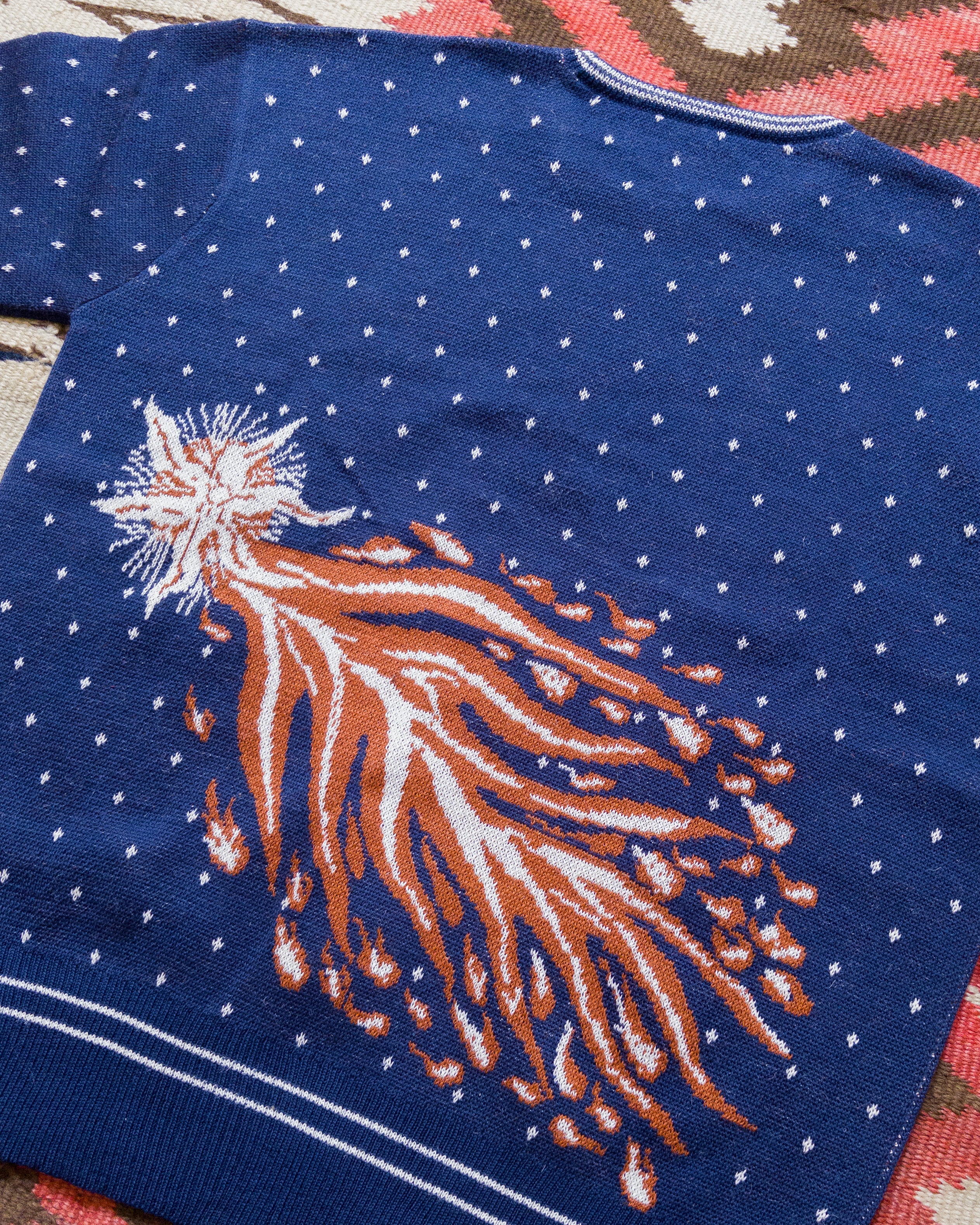 Comet Crewneck Sweater - Navy - Image 4