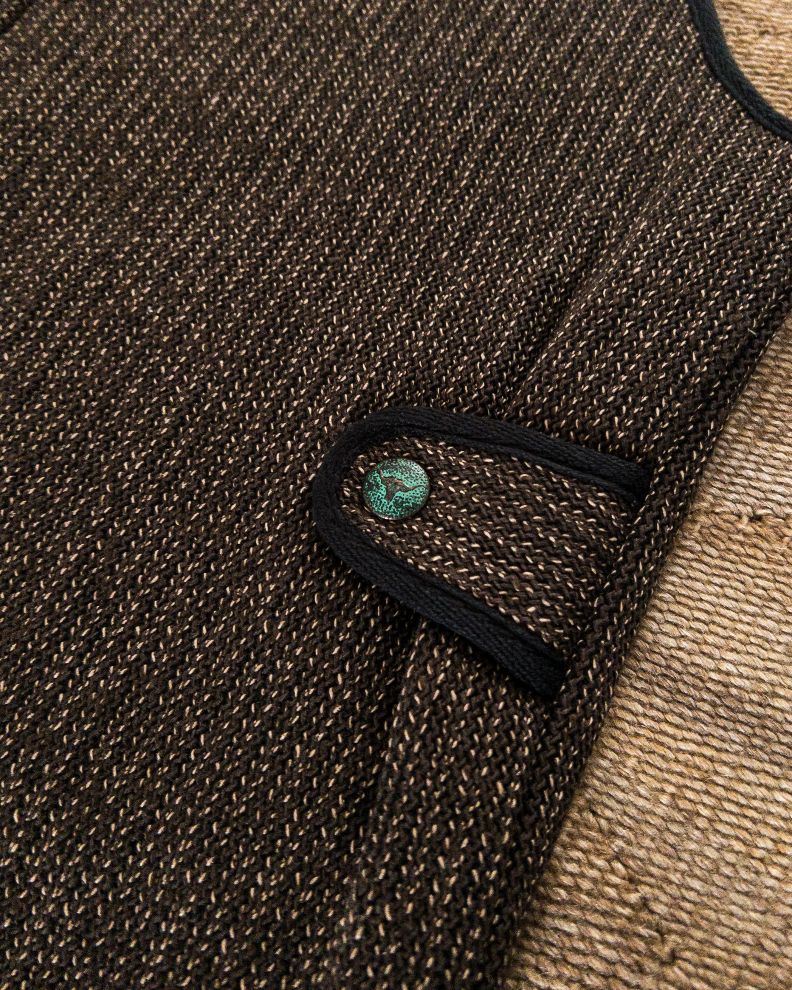 Beachcloth Vest - Brown - Image 4