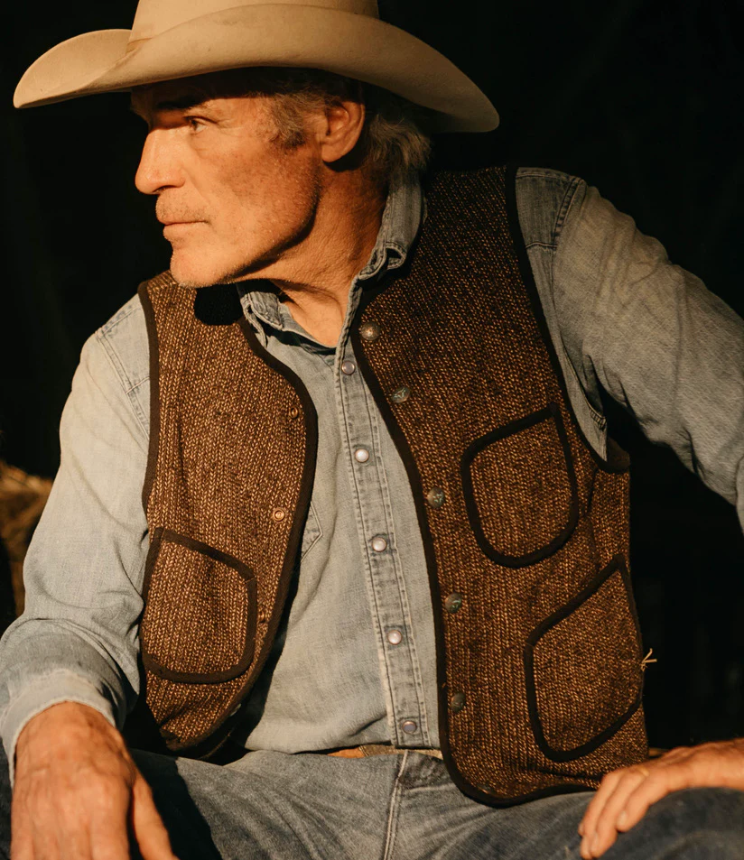 Beachcloth Vest - Brown - Image 5
