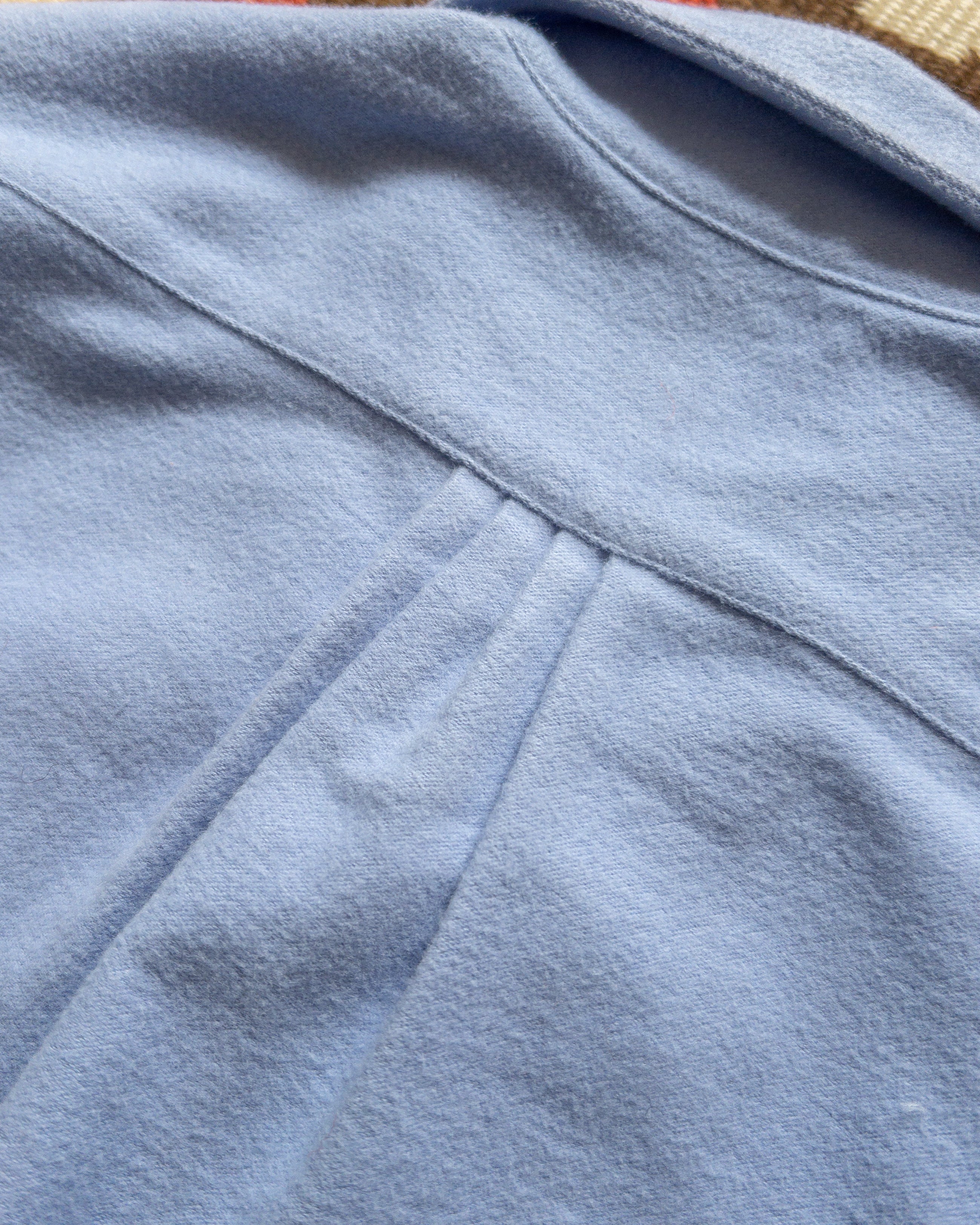 Moleskin Pearlsnap Shirt - Cornflower - Image 5