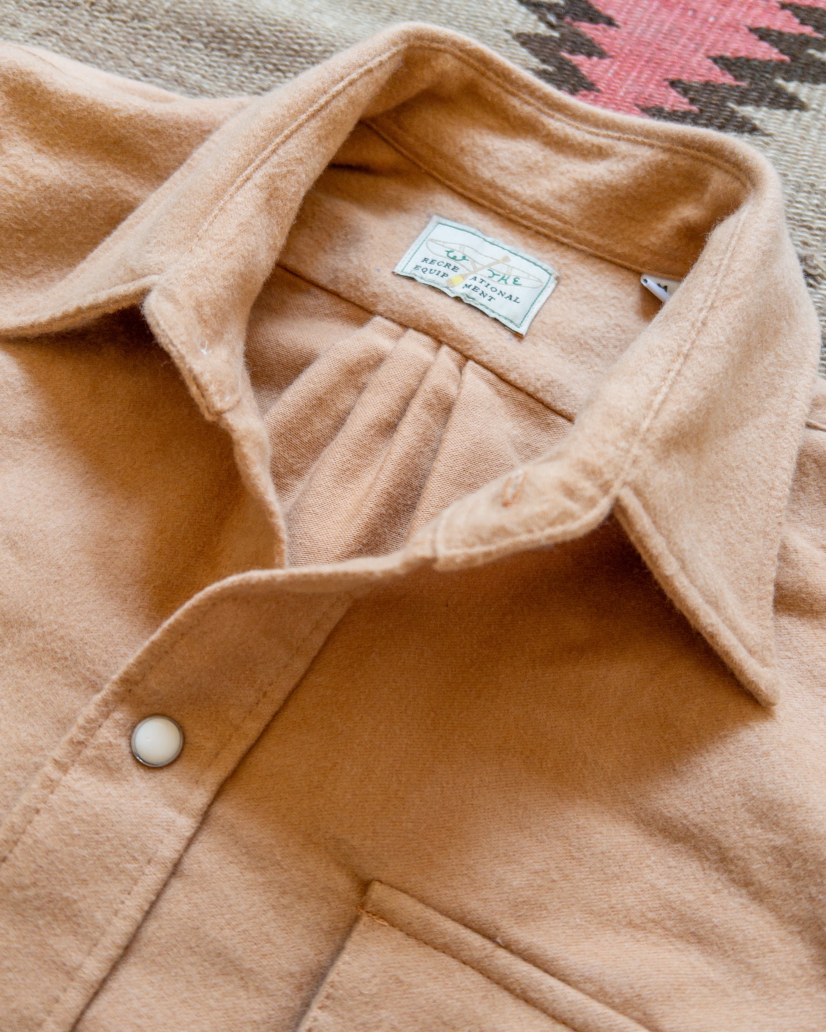 Moleskin Pearlsnap Shirt - Nectar - Image 3