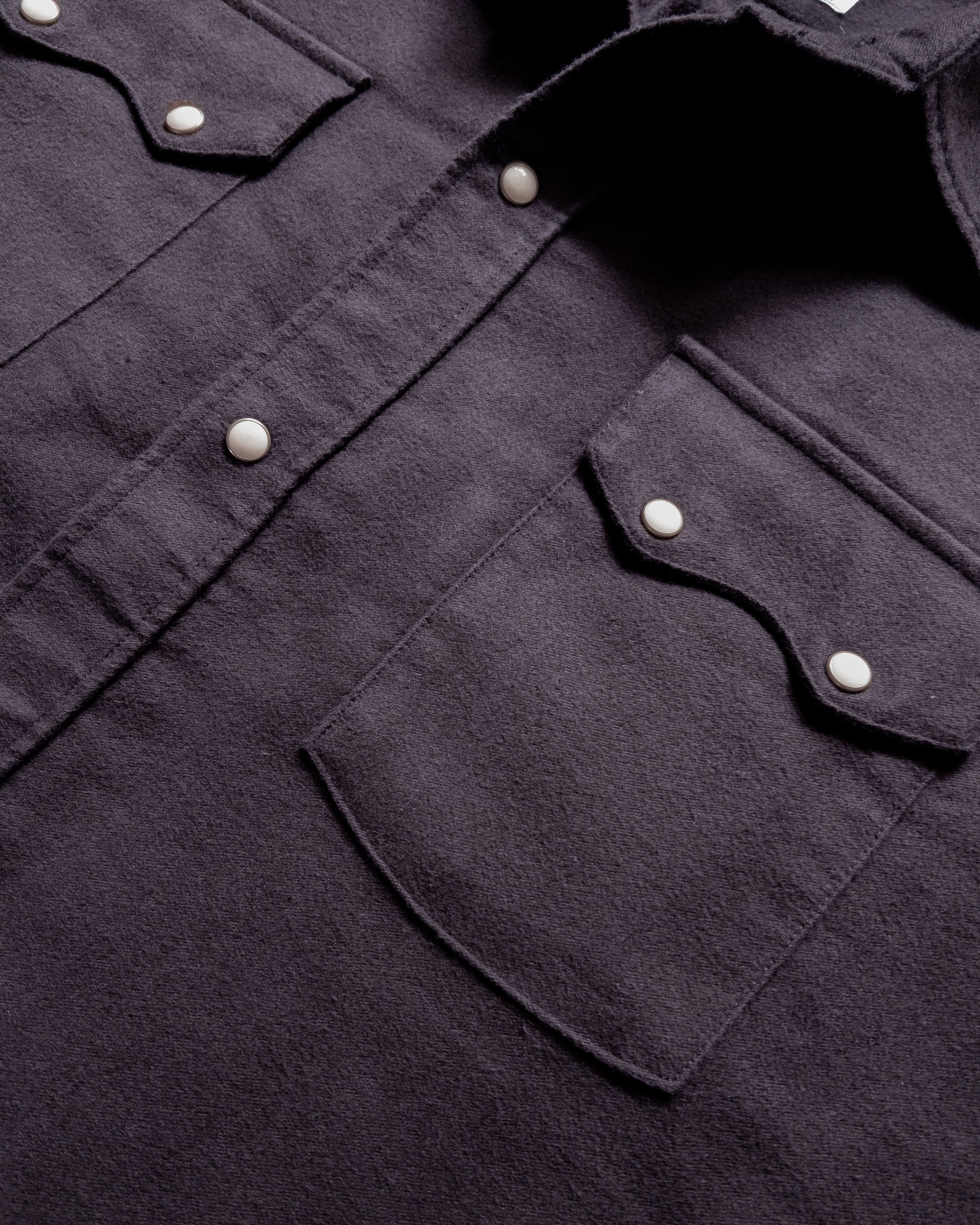 Moleskin Pearlsnap Shirt - Night Sky - Image 2