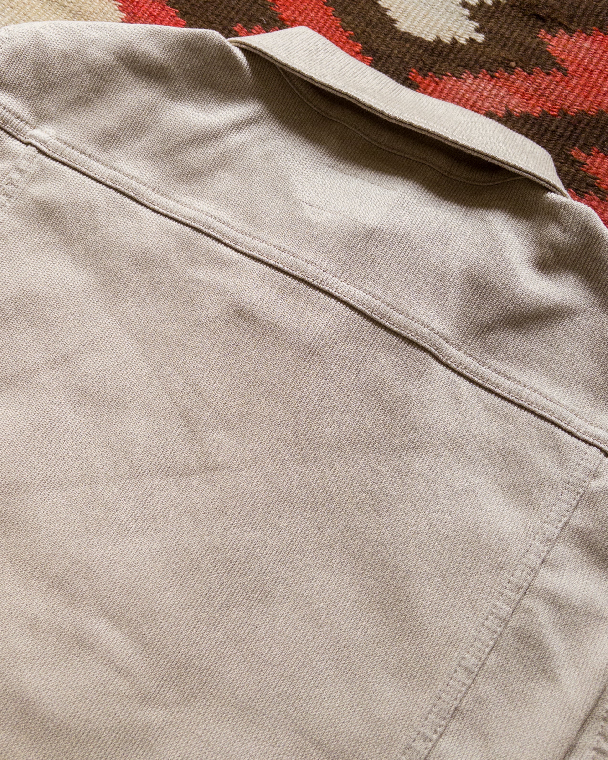 Bedford Cord Ranch Jacket - Off White - Image 7