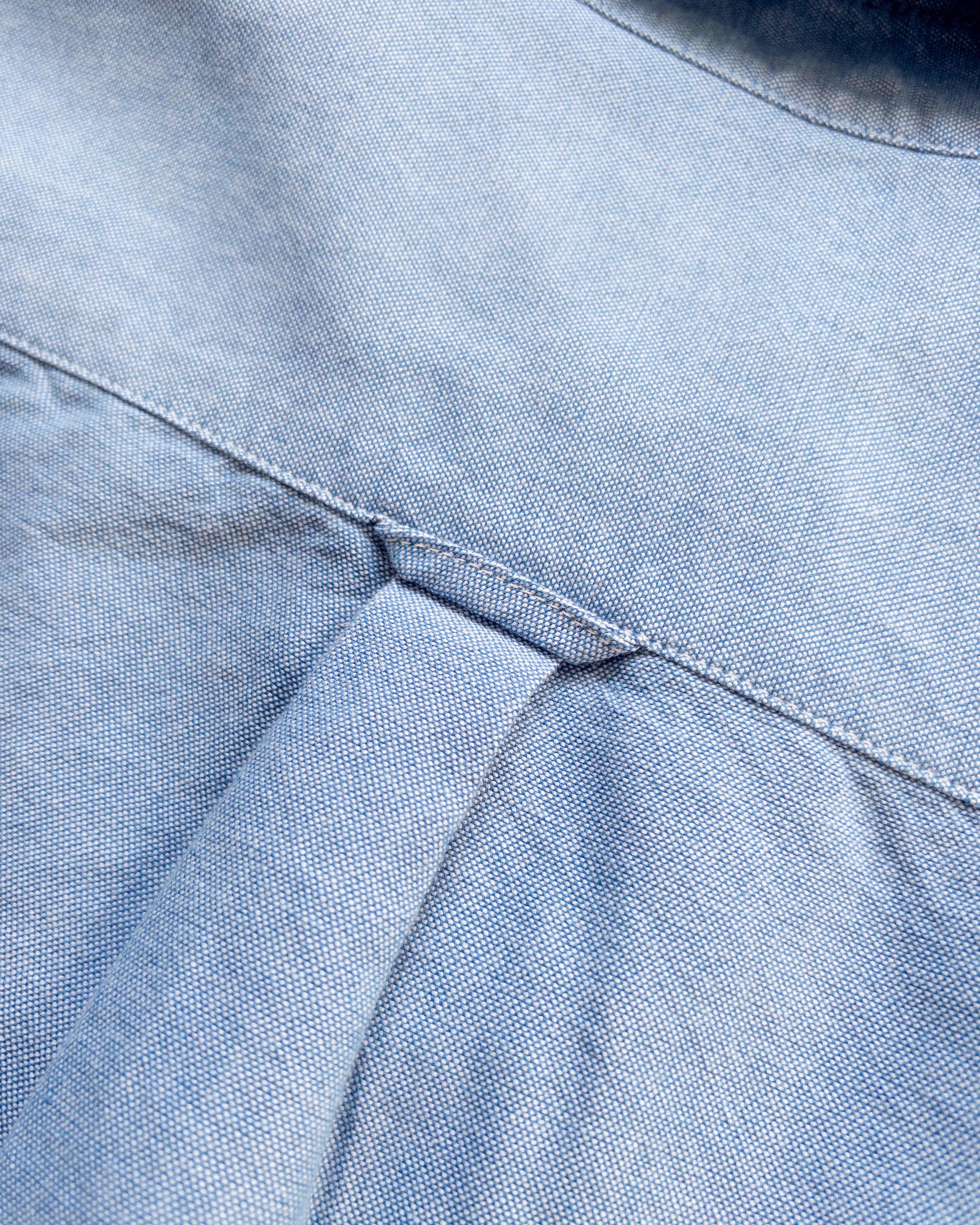 Oxford Cloth Button Down Popover - Vintage Blue - Image 4