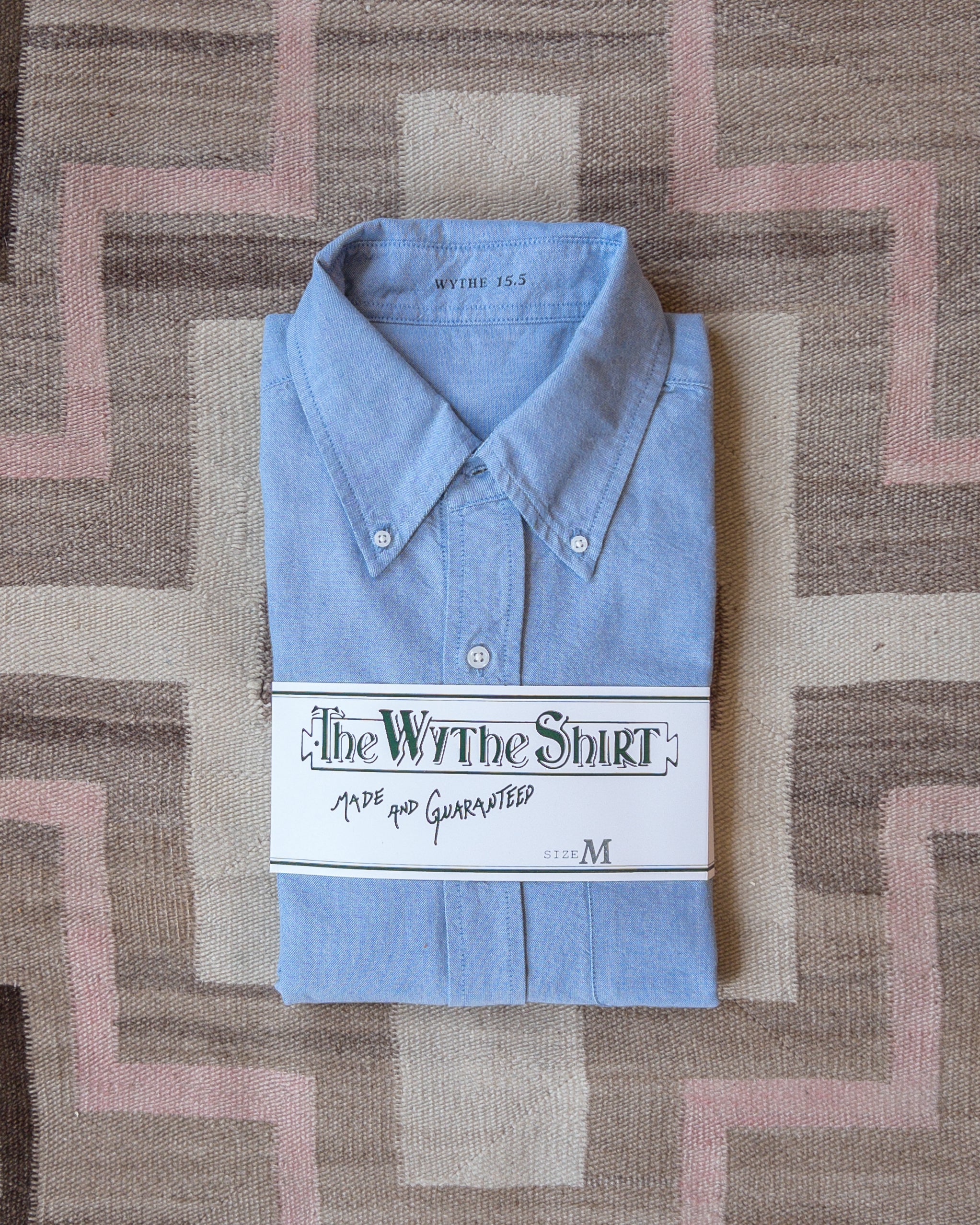 Oxford Cloth Button Down - Vintage Blue - Image 2
