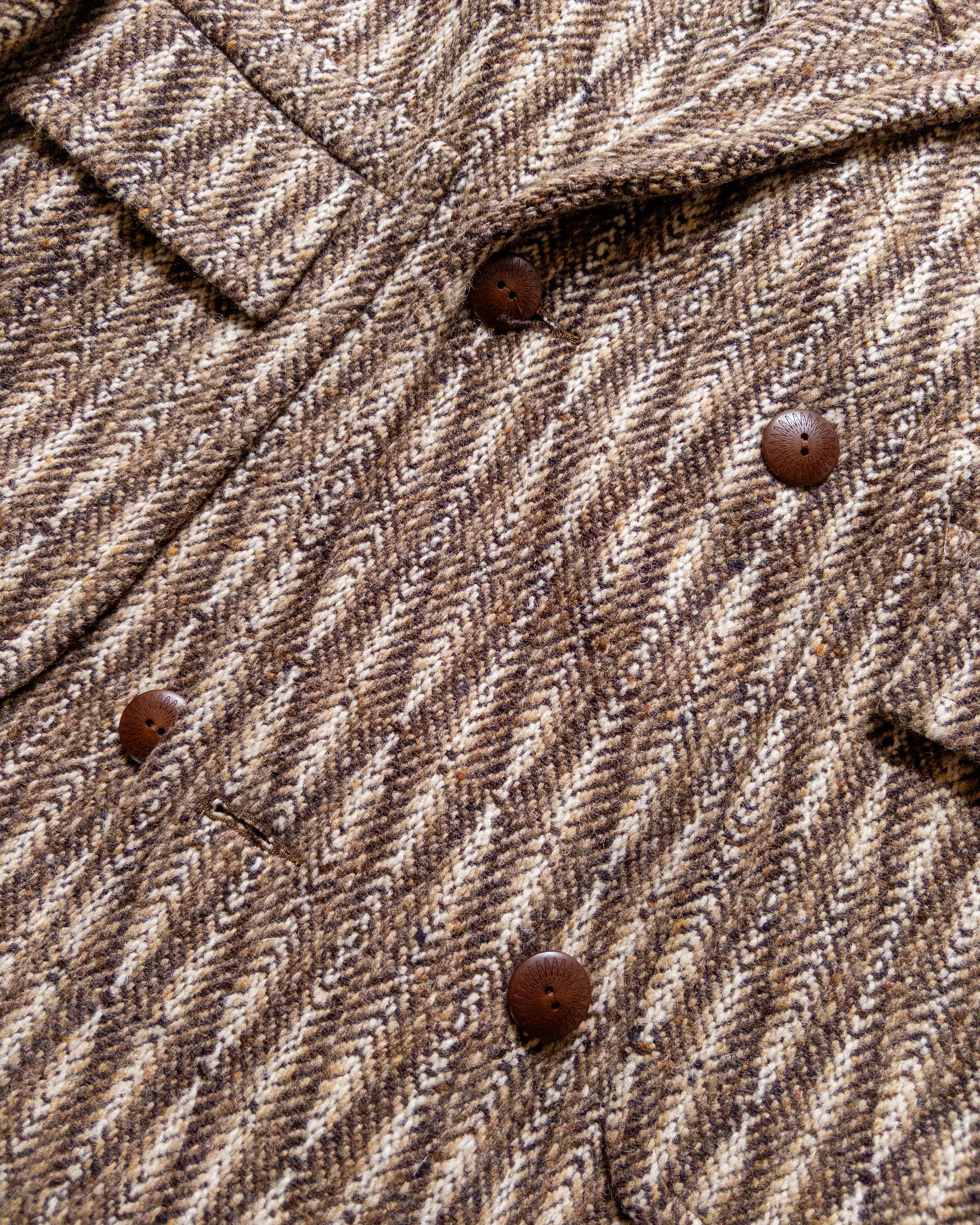 Polo Coat - Diamond Ombre Tweed - Image 2