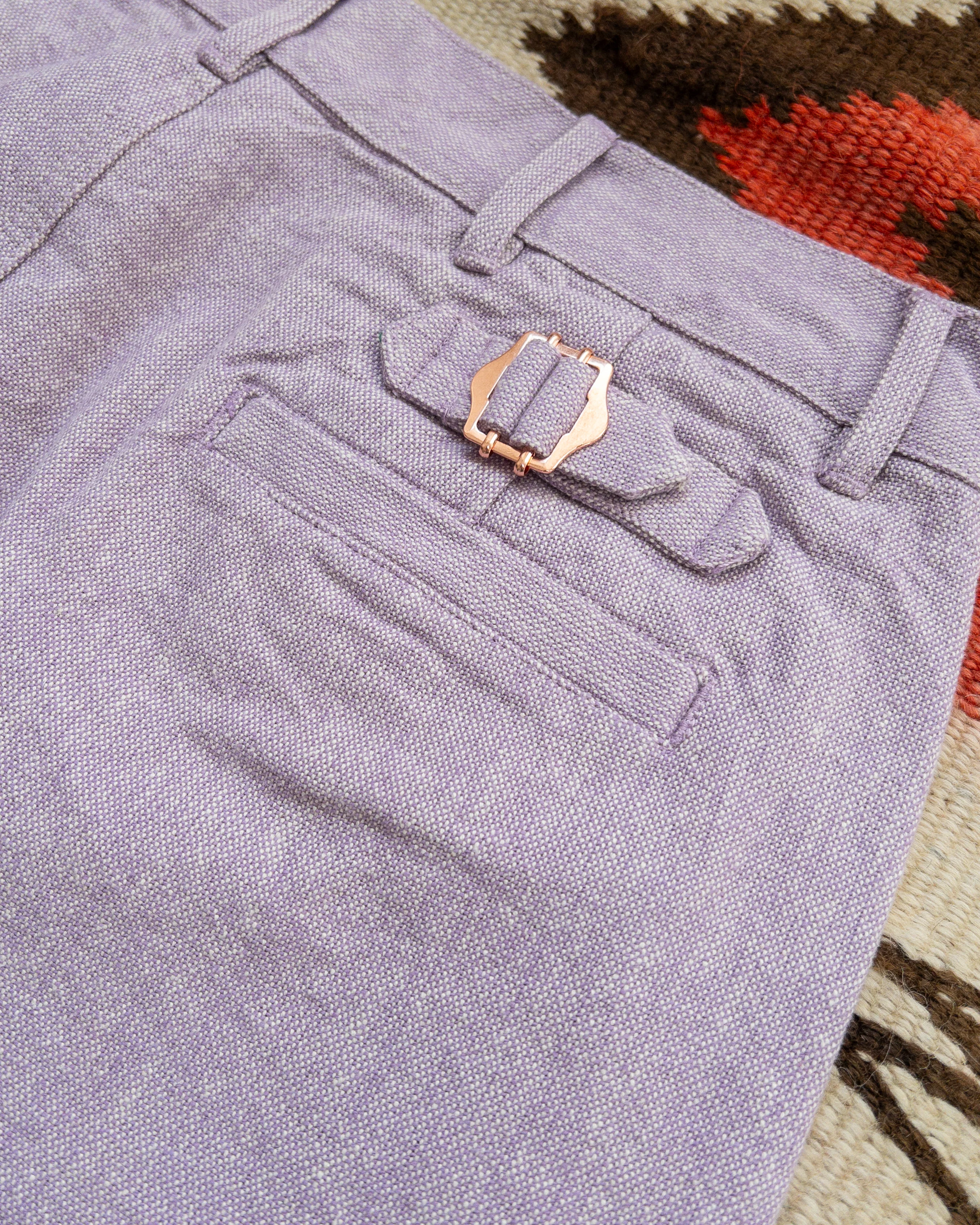 Rustic Plainweave Chino - Hazy Purple - Image 3