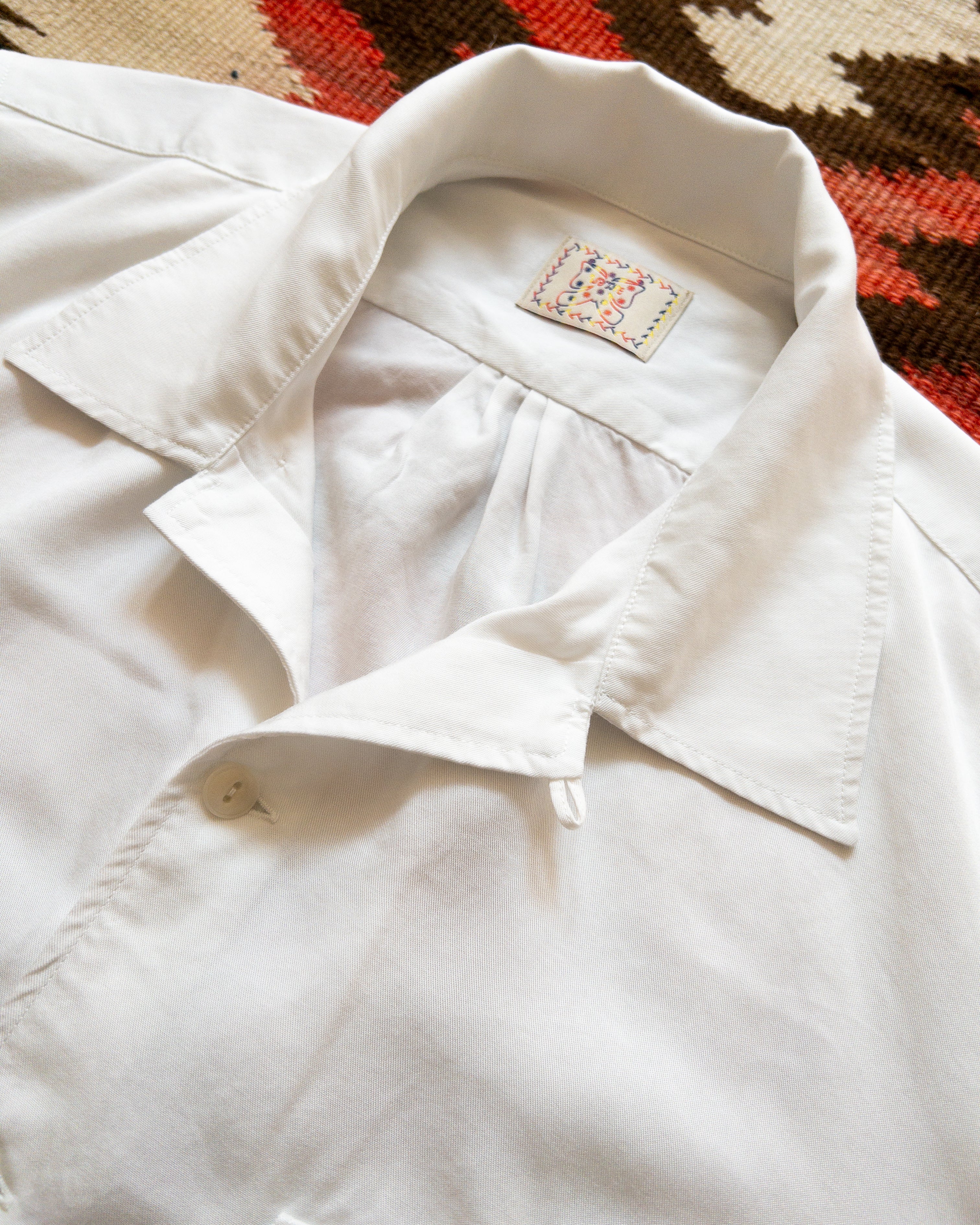 Tencel Gabardine Patio Shirt - Natural - Image 3