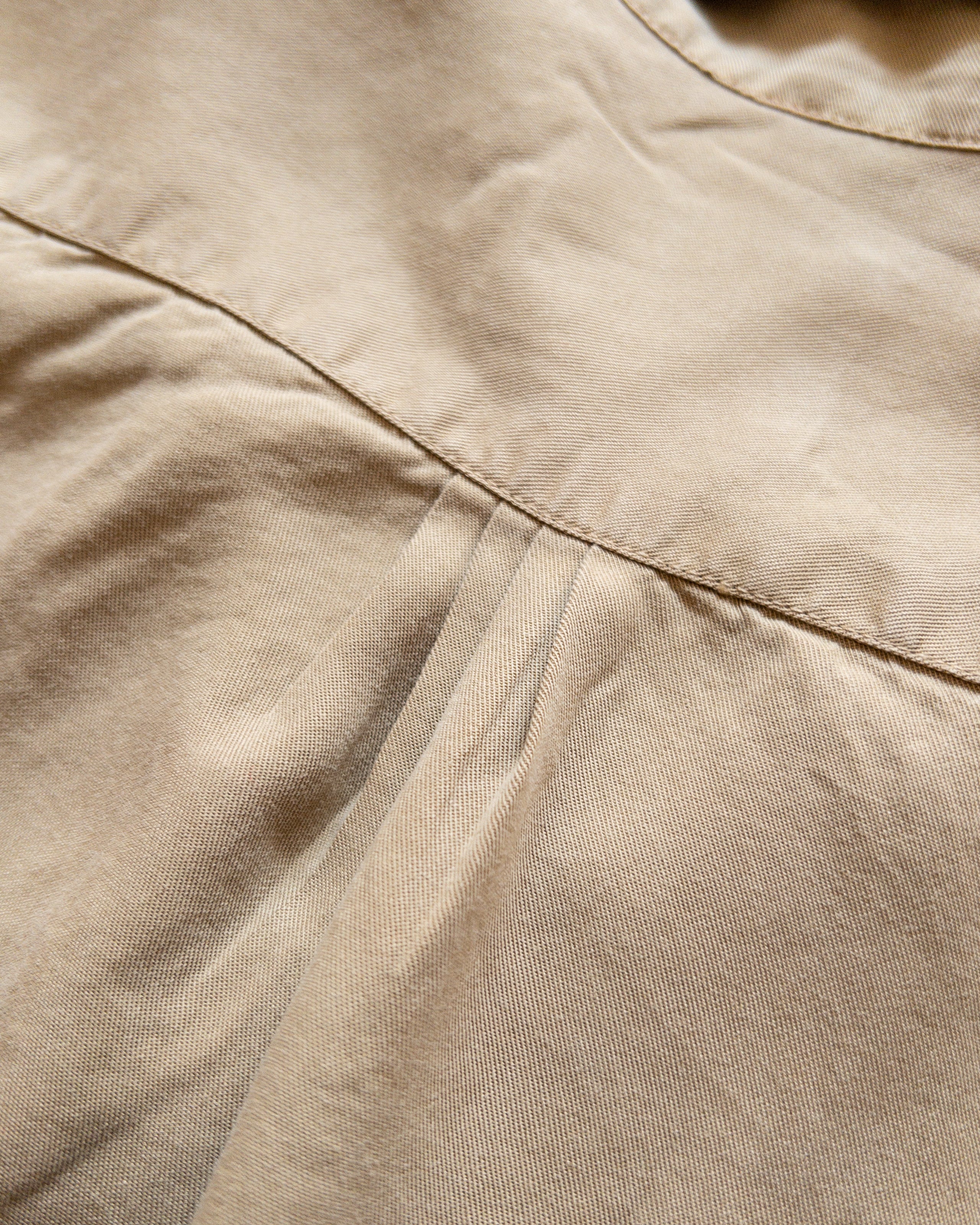 Tencel Gabardine Pearlsnap Shirt - Camp Khaki - Image 5