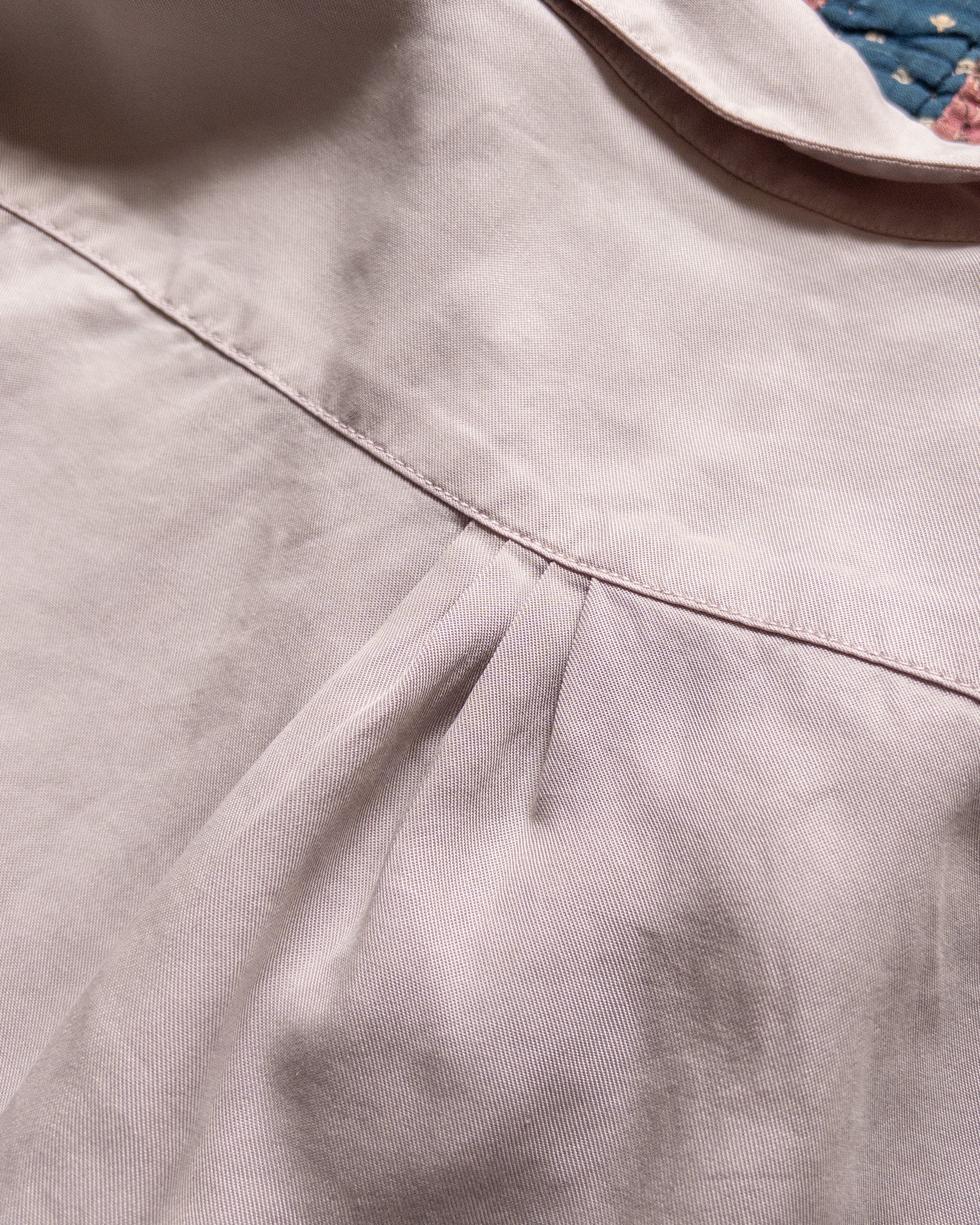 Tencel Gabardine Pearlsnap Shirt - Mauve - Image 4