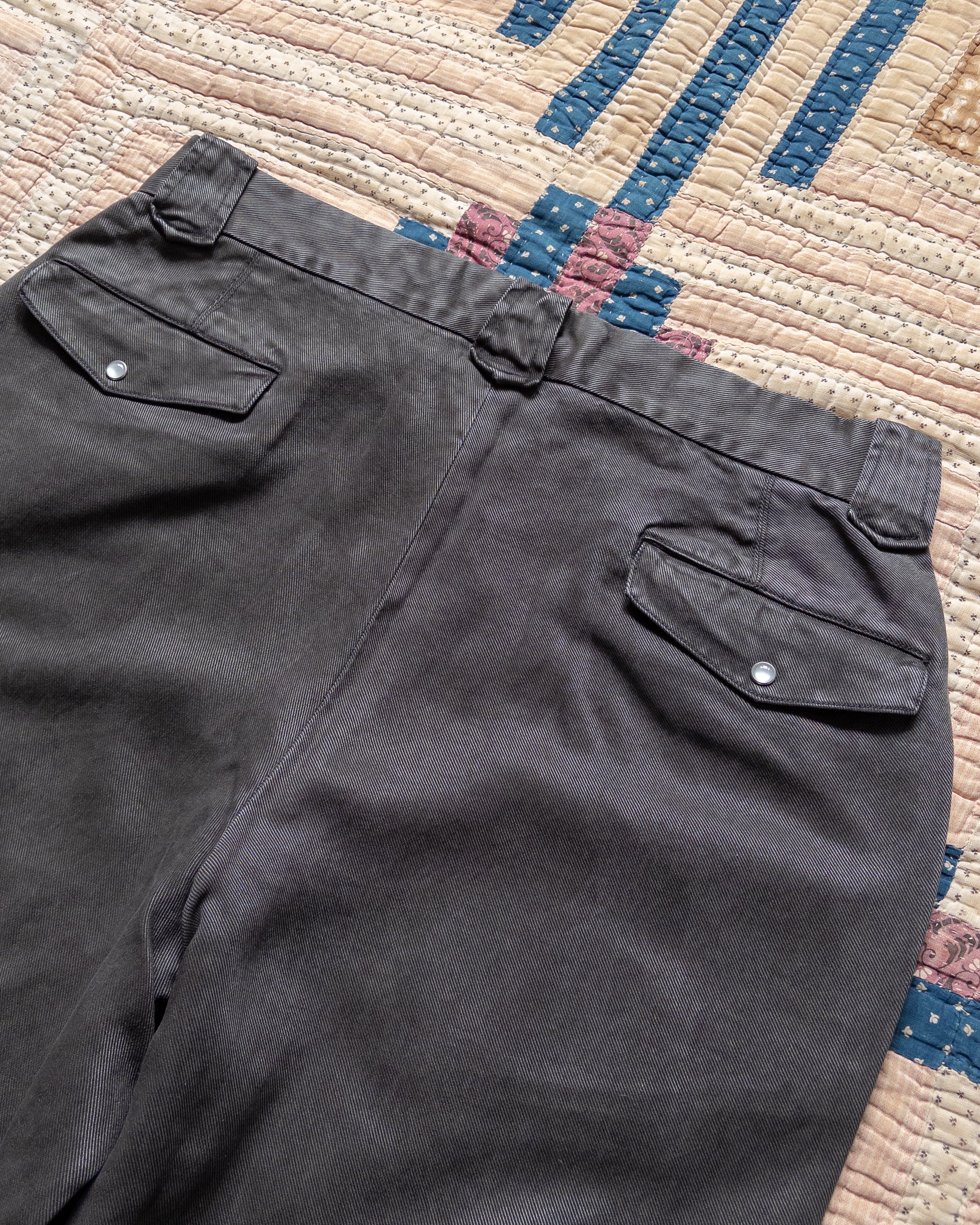 Tencel Gabardine Western Pant - Faded Black - Image 3